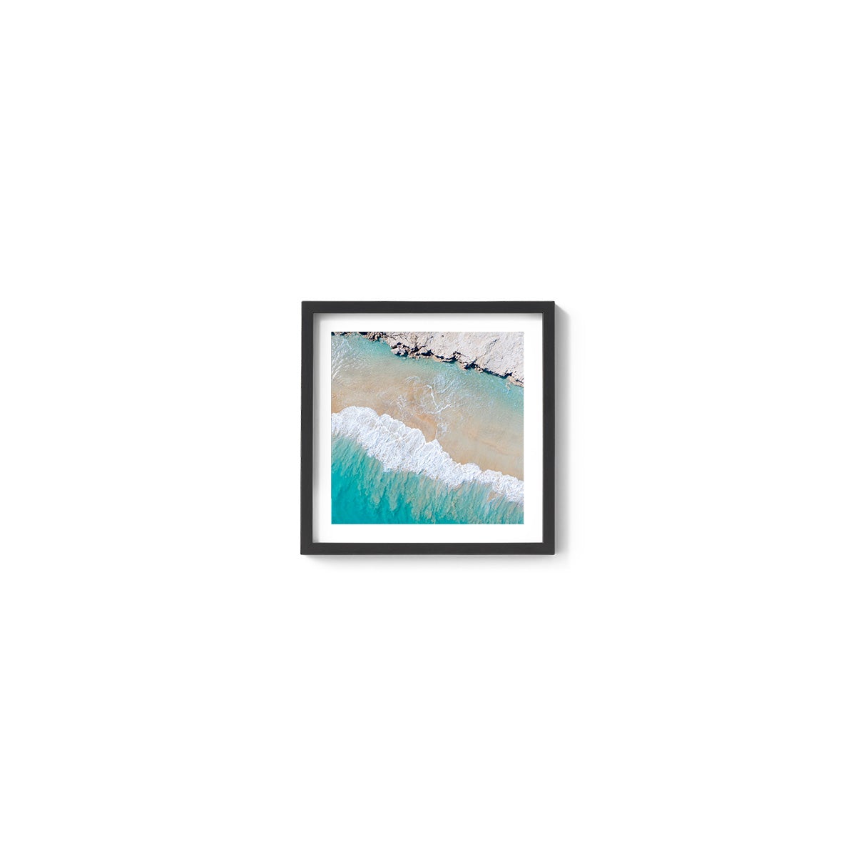 Coconut Well Patterns #4 - Square Framed Print