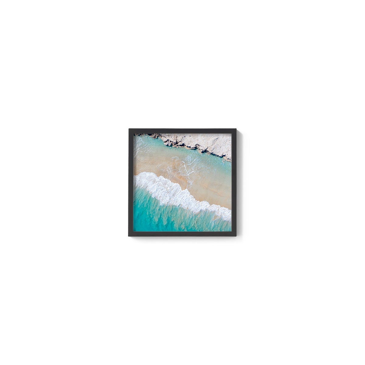 Coconut Well Patterns #4 - Square Framed Print