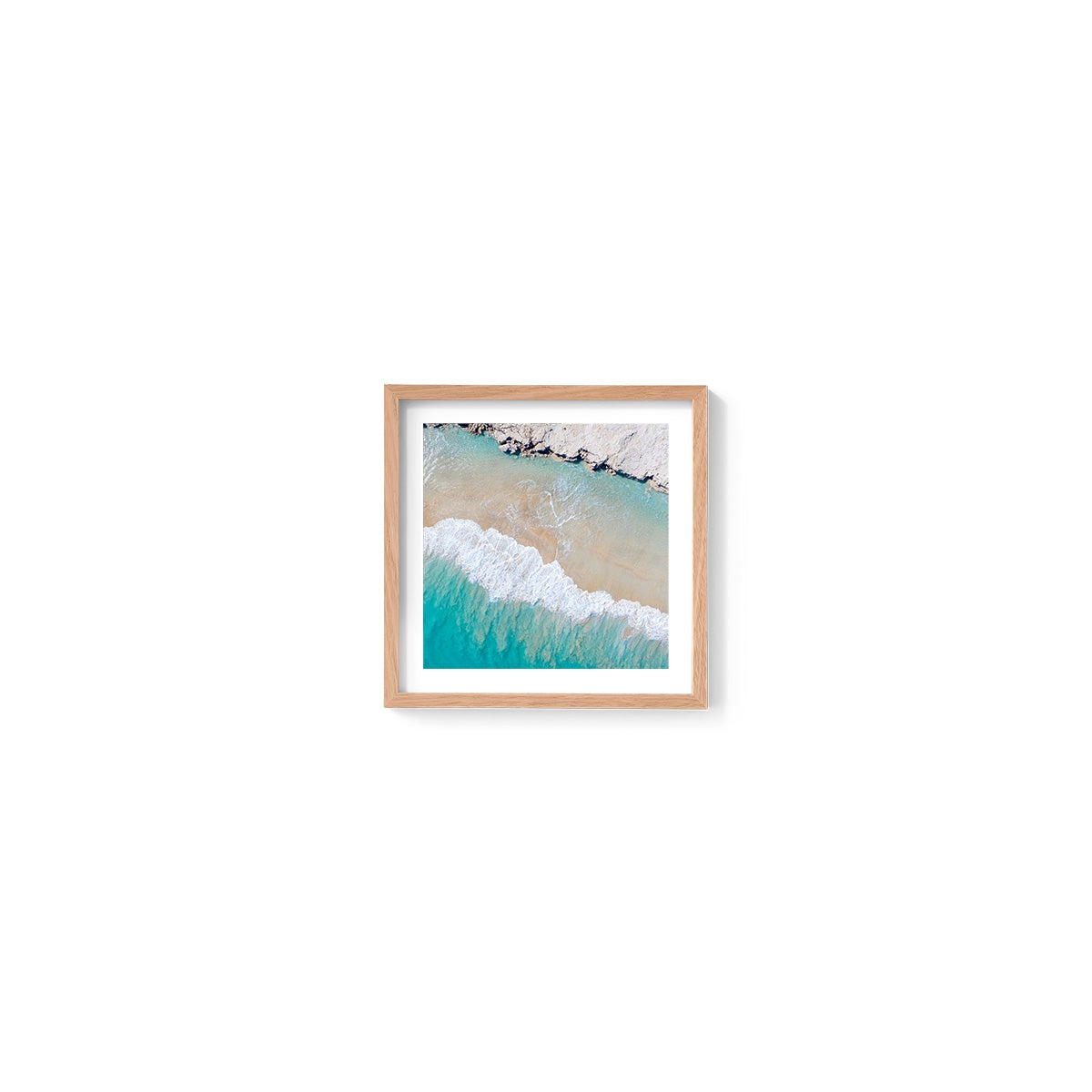Coconut Well Patterns #4 - Square Framed Print