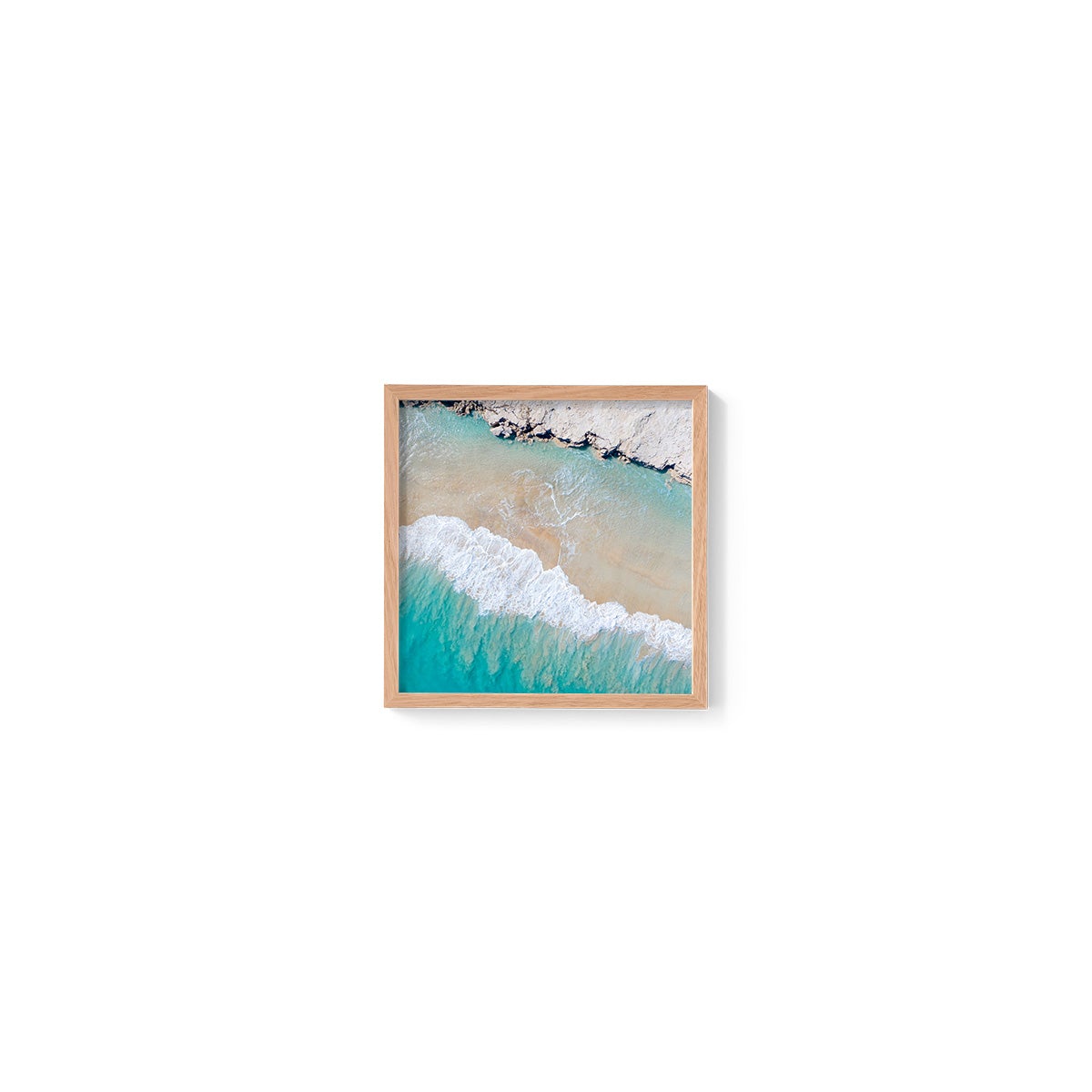 Coconut Well Patterns #4 - Square Framed Print