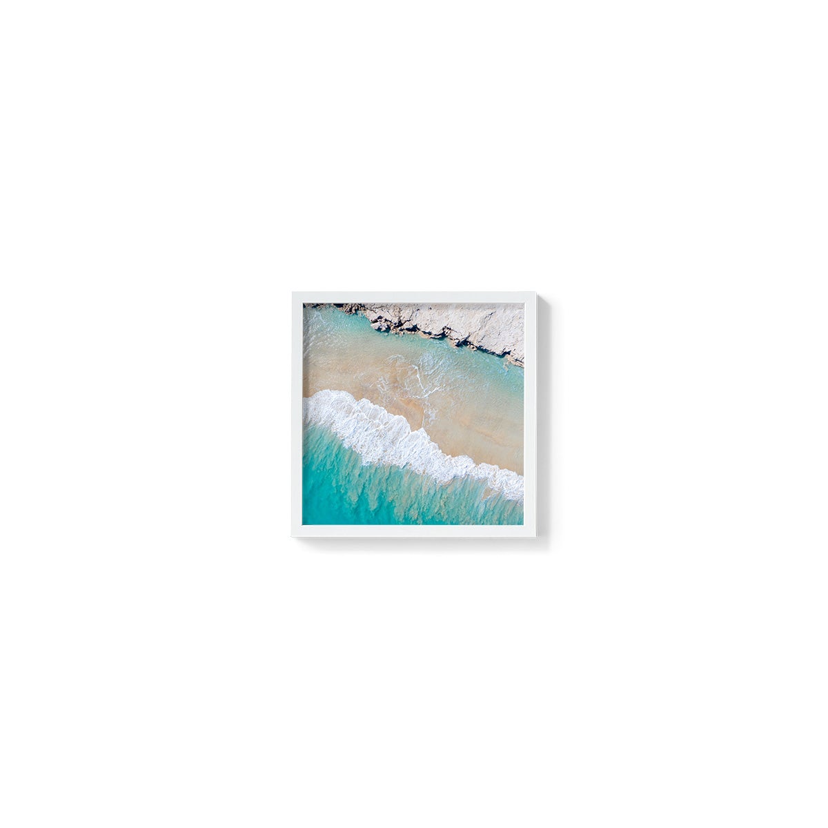 Coconut Well Patterns #4 - Square Framed Print