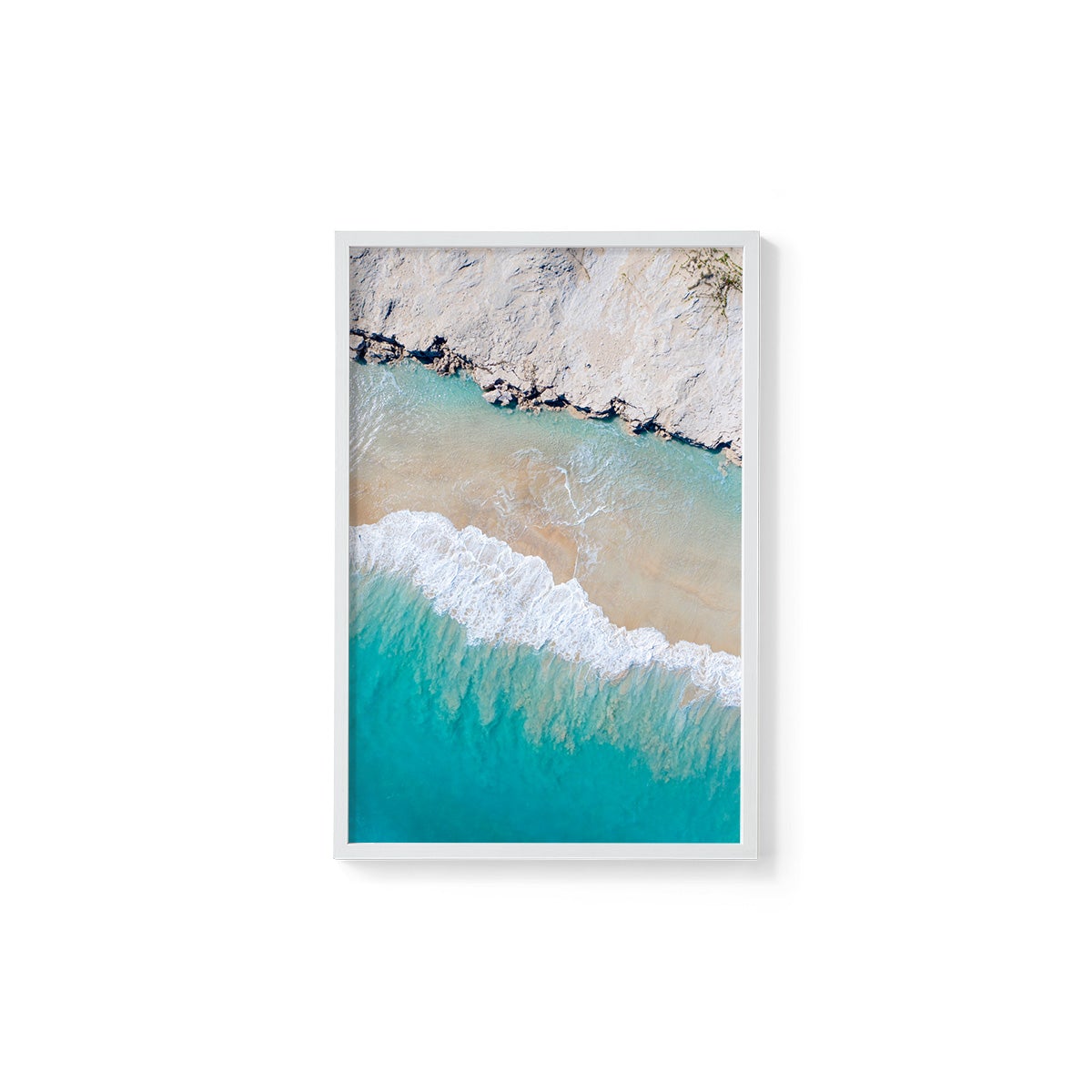 Coconut Well Patterns #4 - Framed Print
