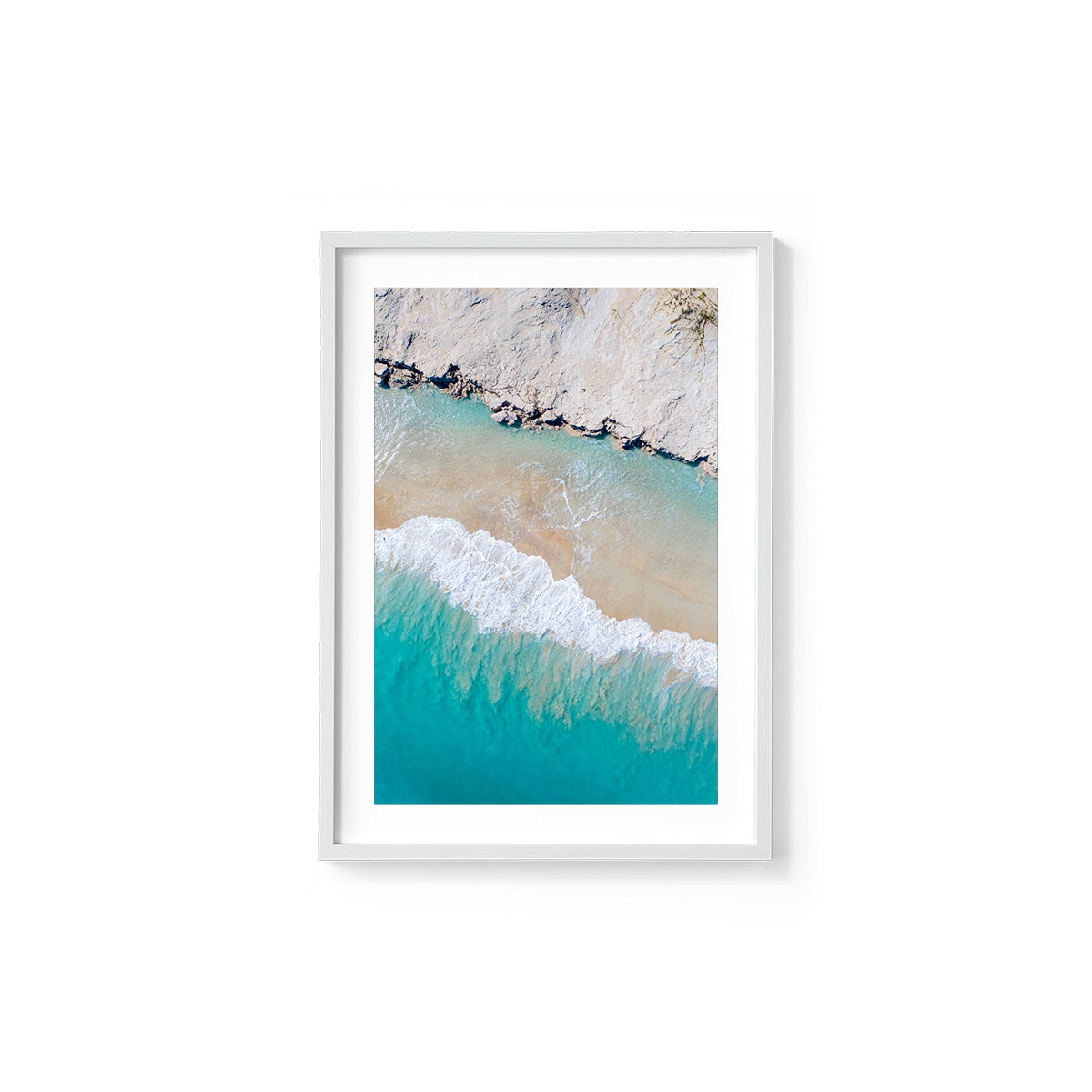 Coconut Well Patterns #4 - Framed Print