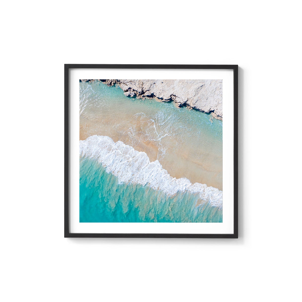 Coconut Well Patterns #4 - Square Framed Print