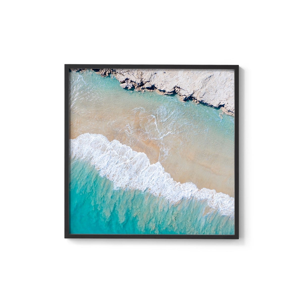 Coconut Well Patterns #4 - Square Framed Print