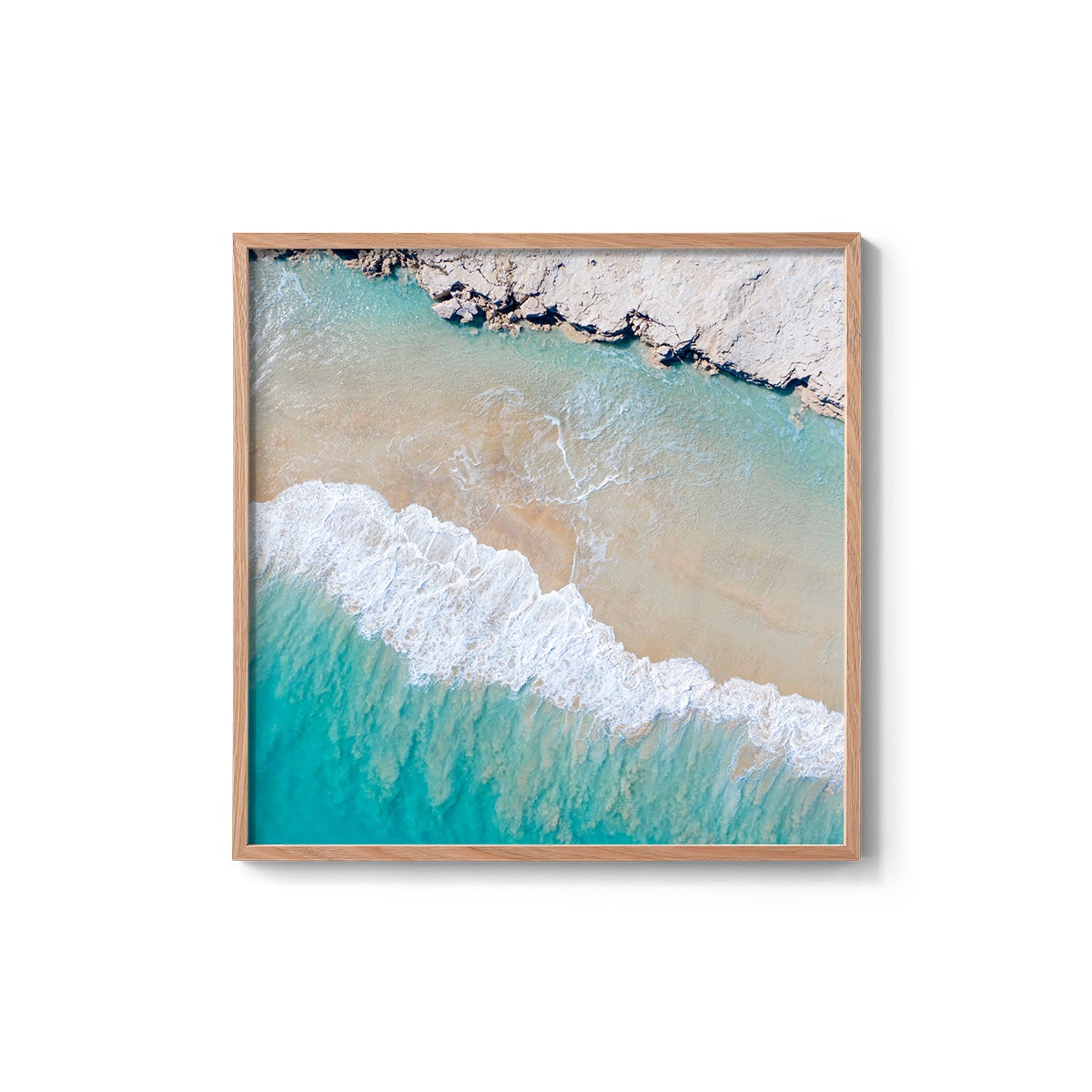 Coconut Well Patterns #4 - Square Framed Print