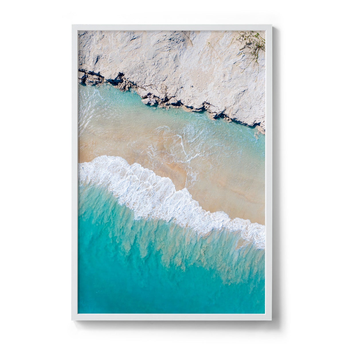Coconut Well Patterns #4 - Framed Print