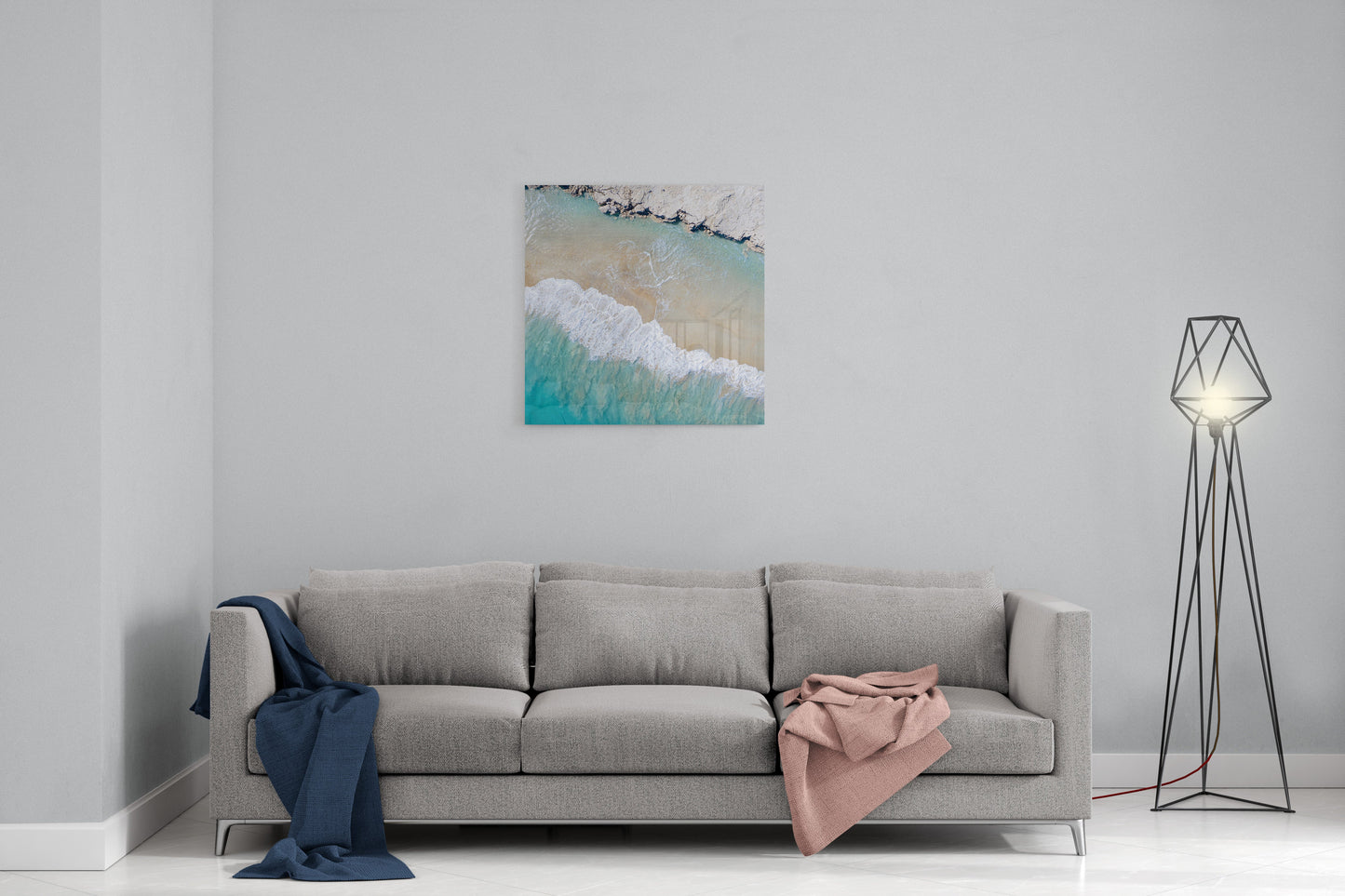 Coconut Well Patterns #4 - Square Acrylic Print