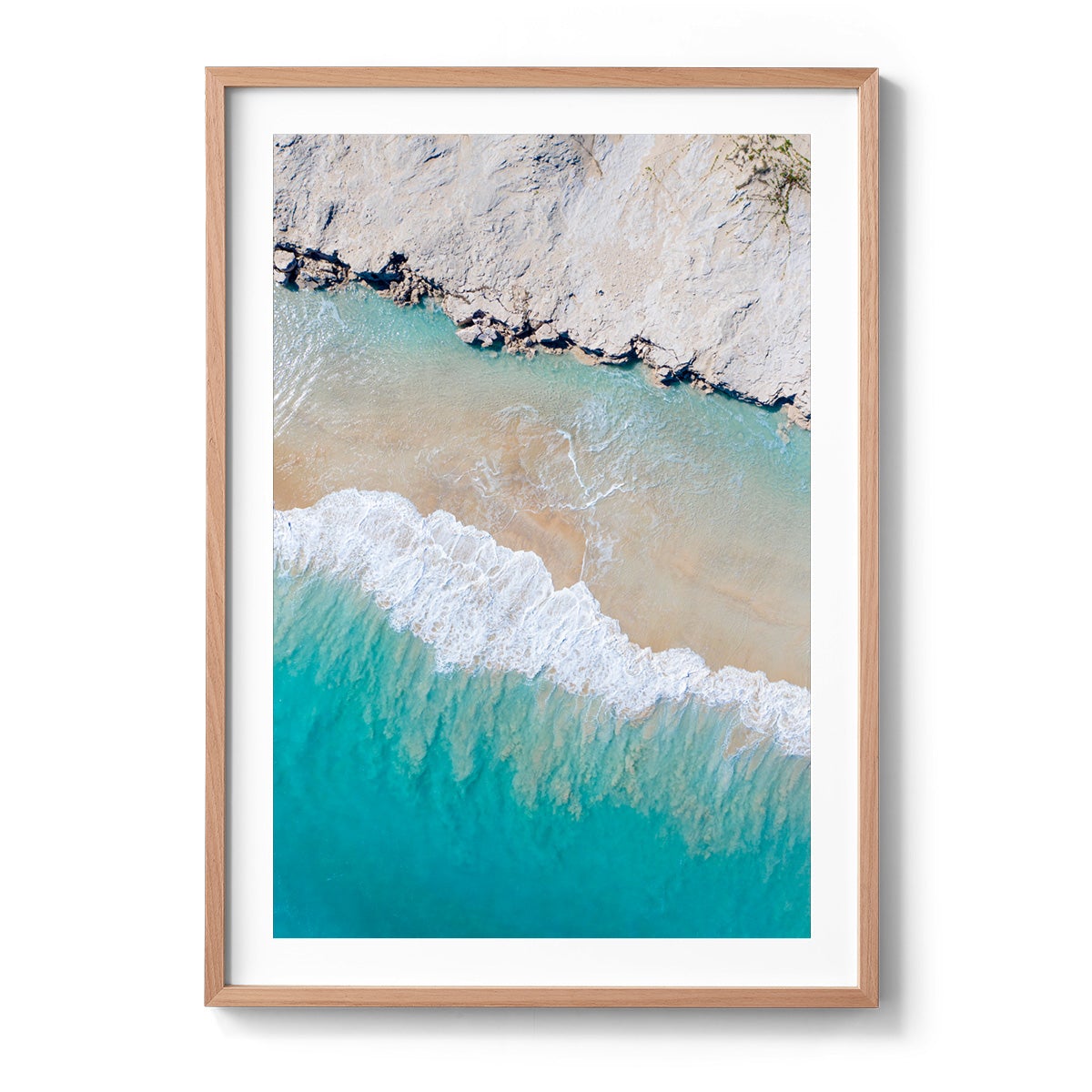 Coconut Well Patterns #4 - Framed Print