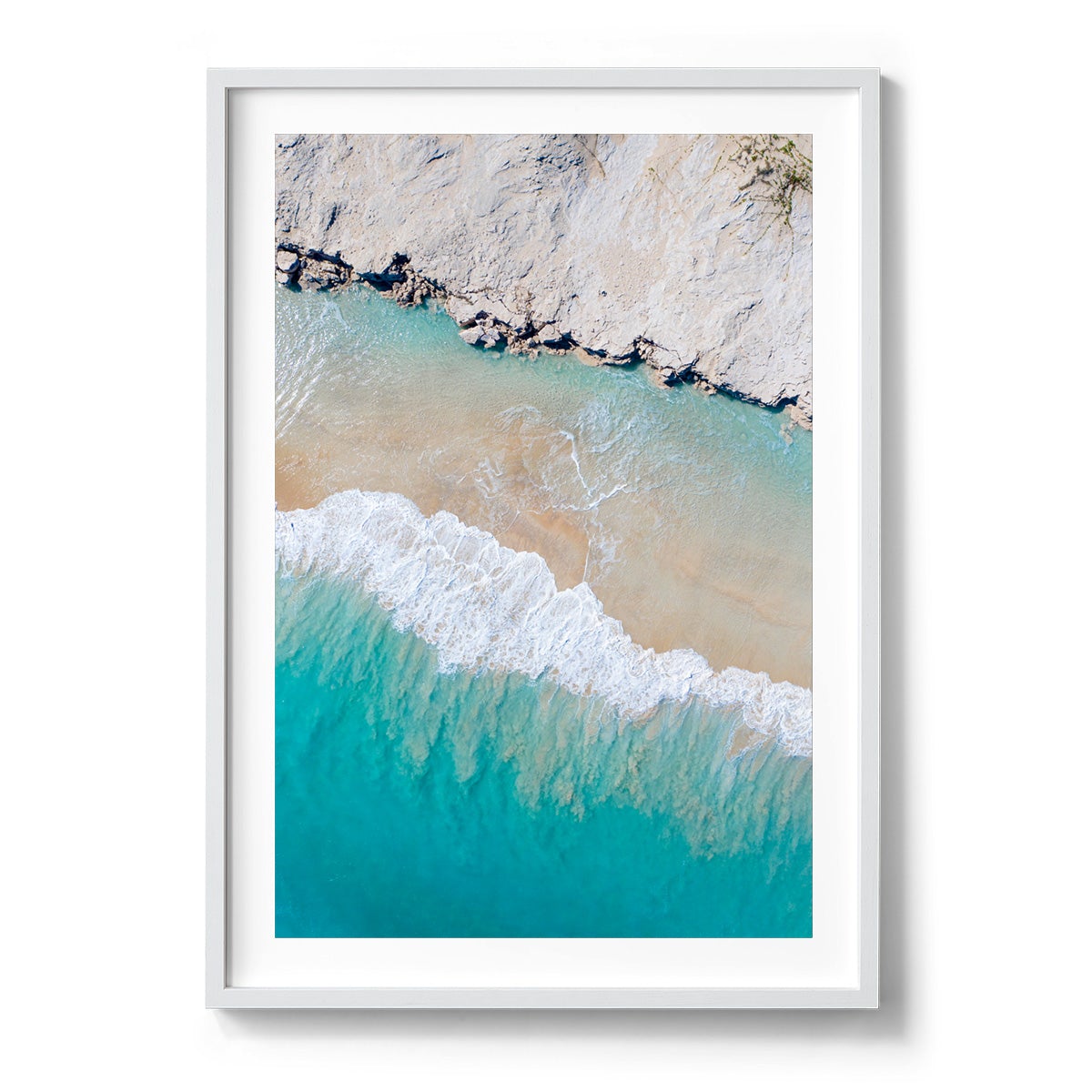 Coconut Well Patterns #4 - Framed Print