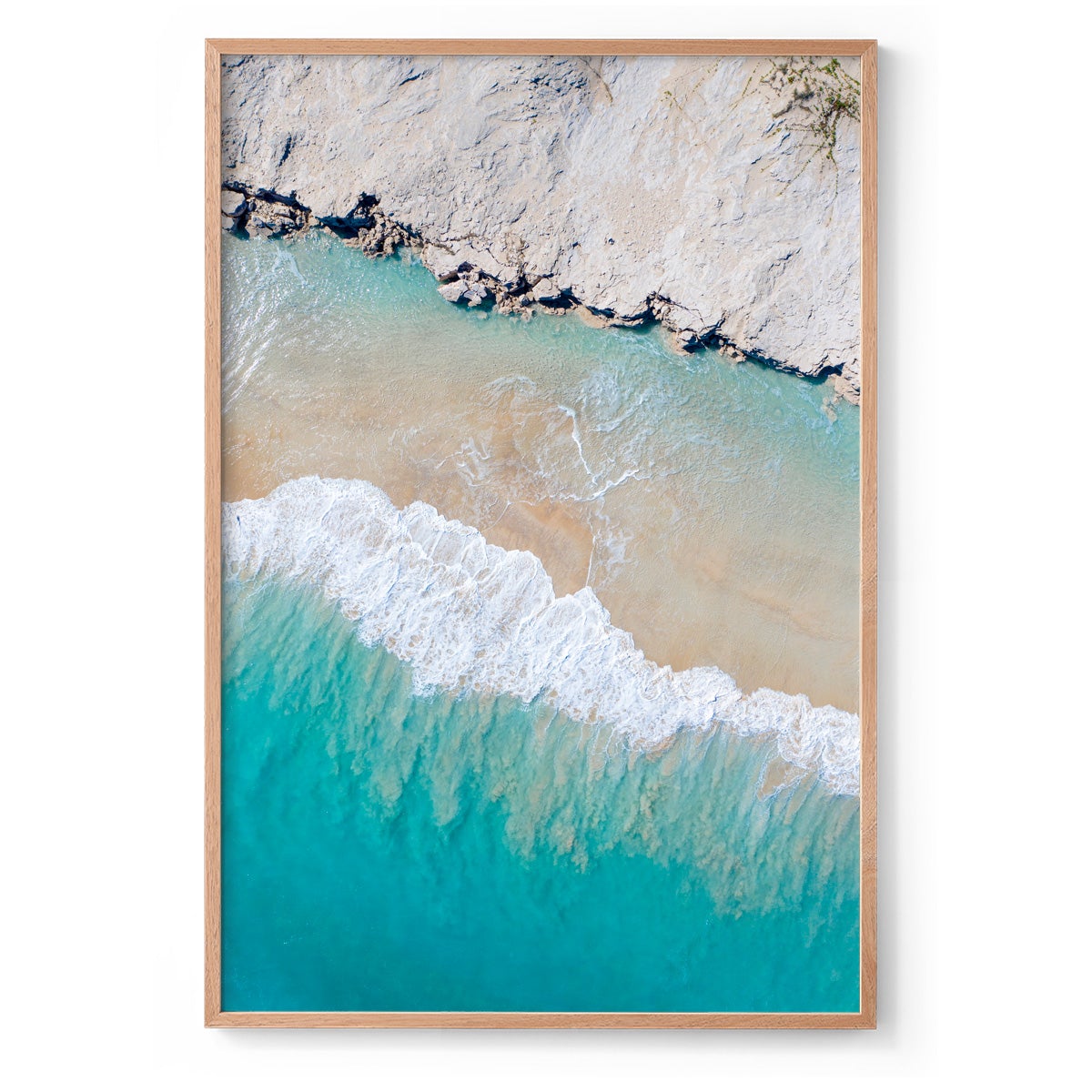 Coconut Well Patterns #4 - Framed Print