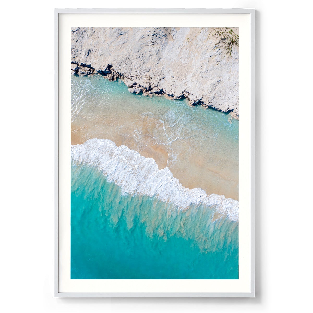 Coconut Well Patterns #4 - Framed Print
