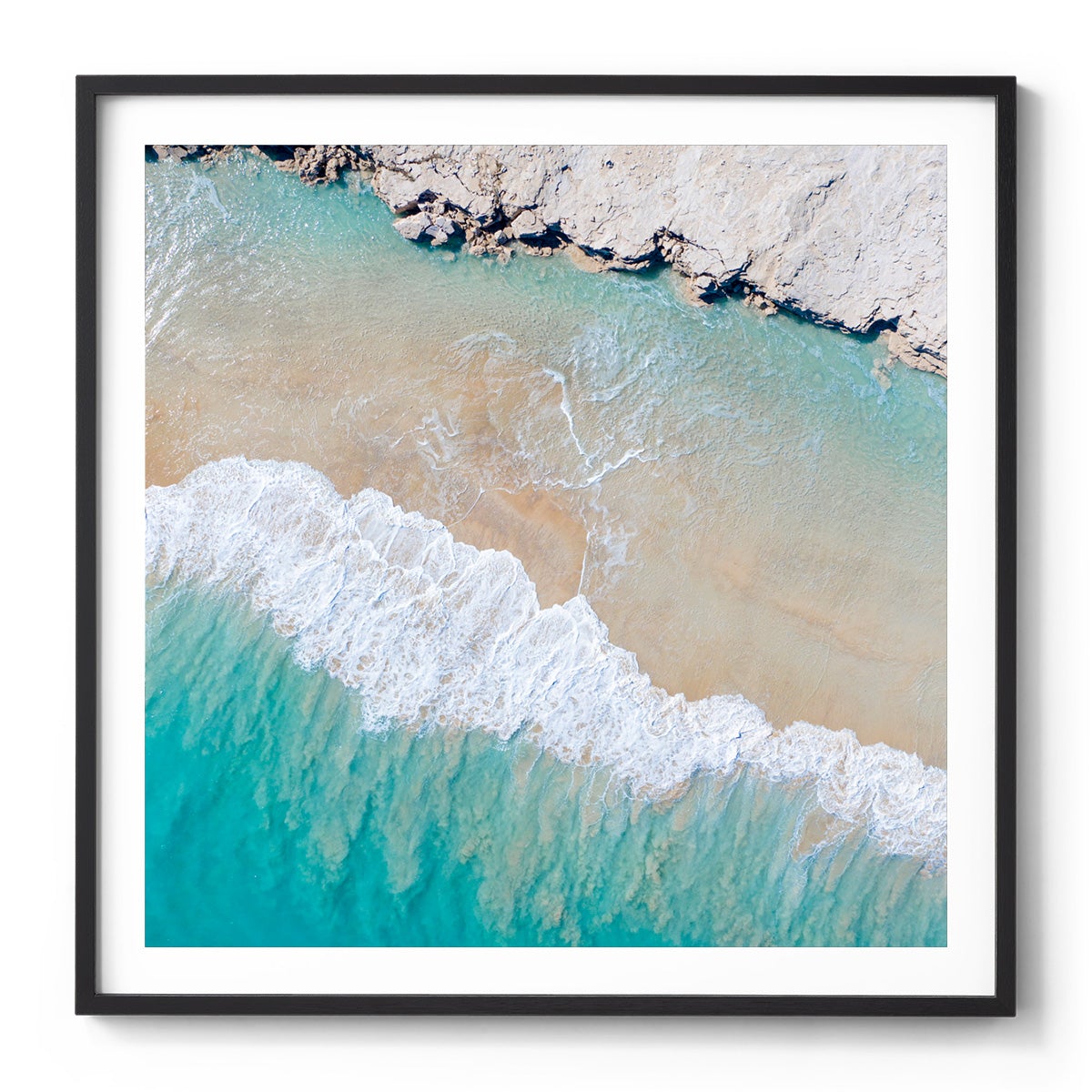Coconut Well Patterns #4 - Square Framed Print