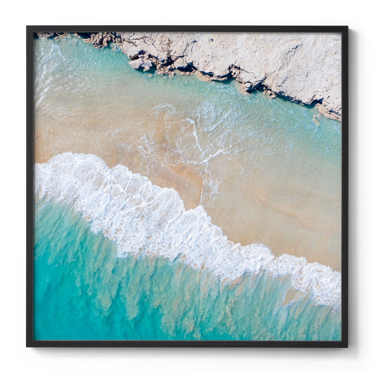 Coconut Well Patterns #4 - Square Framed Print
