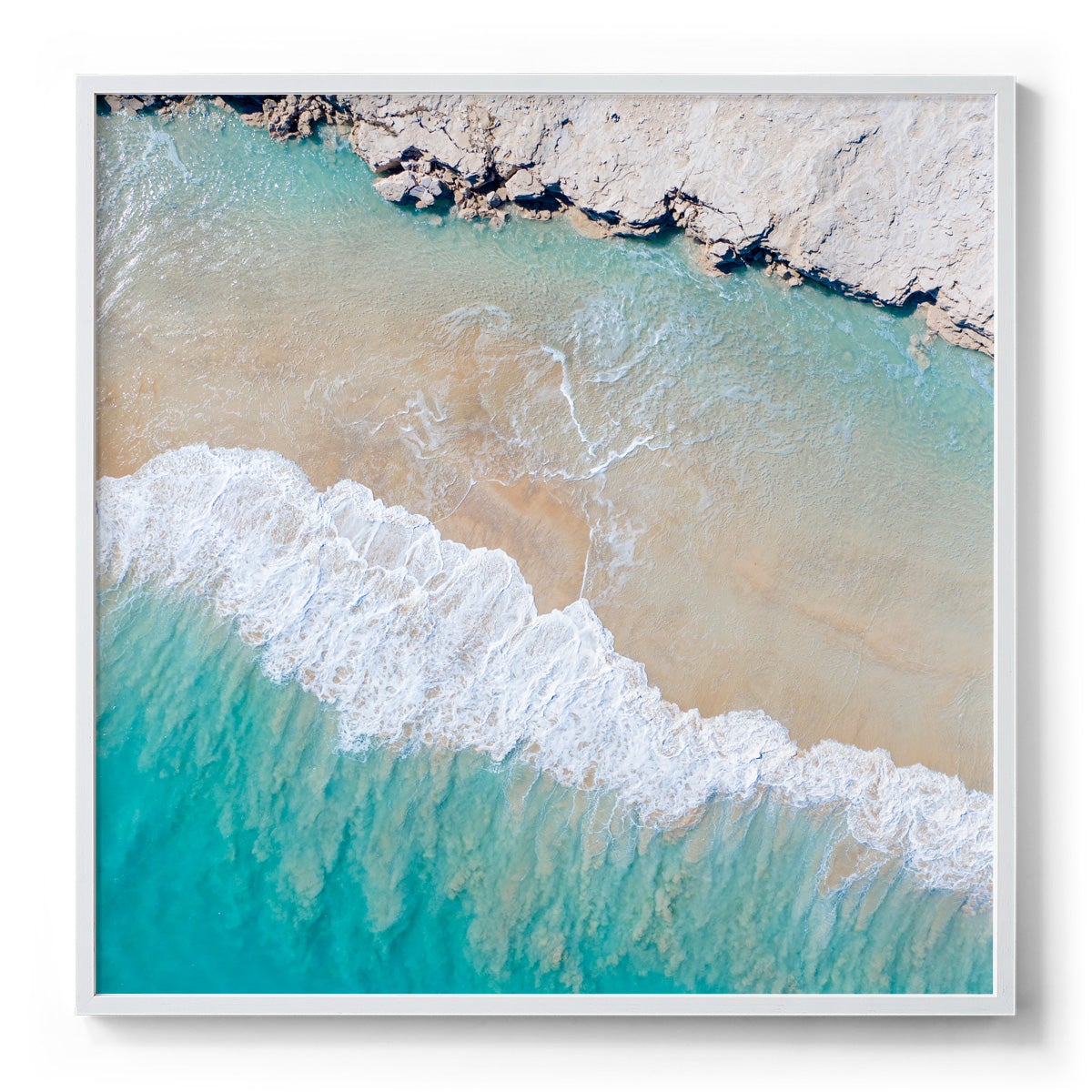 Coconut Well Patterns #4 - Square Framed Print