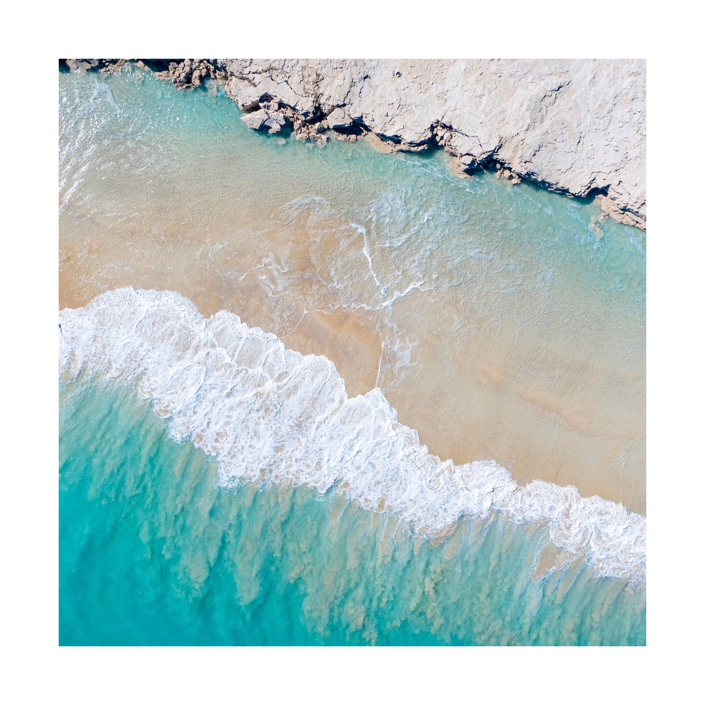 Coconut Well Patterns #4 - Square Framed Print