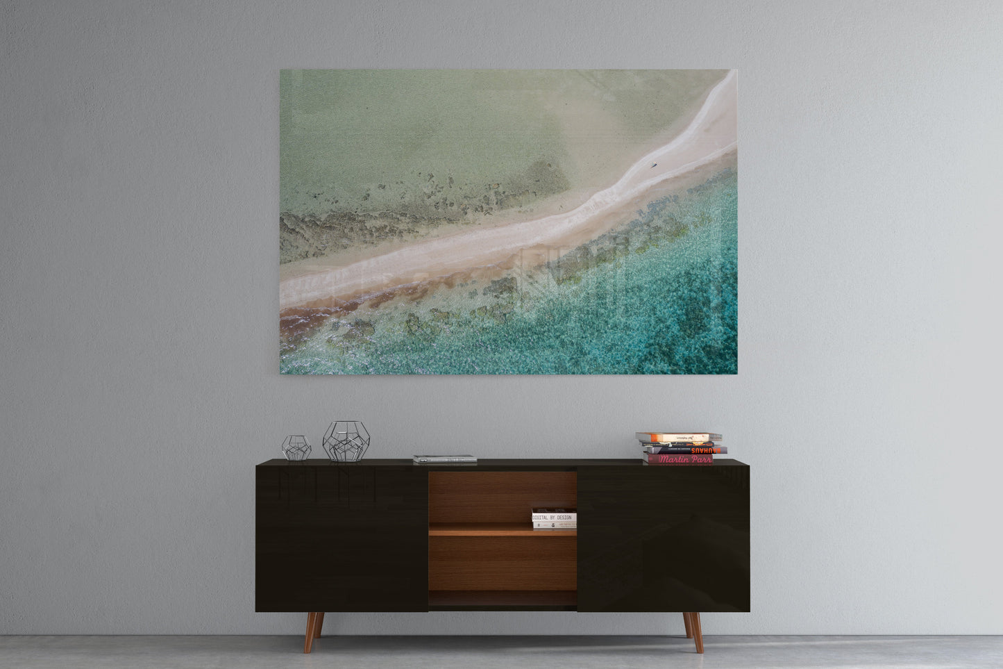 Wandering Langford Reef Sandbar - Acrylic Print