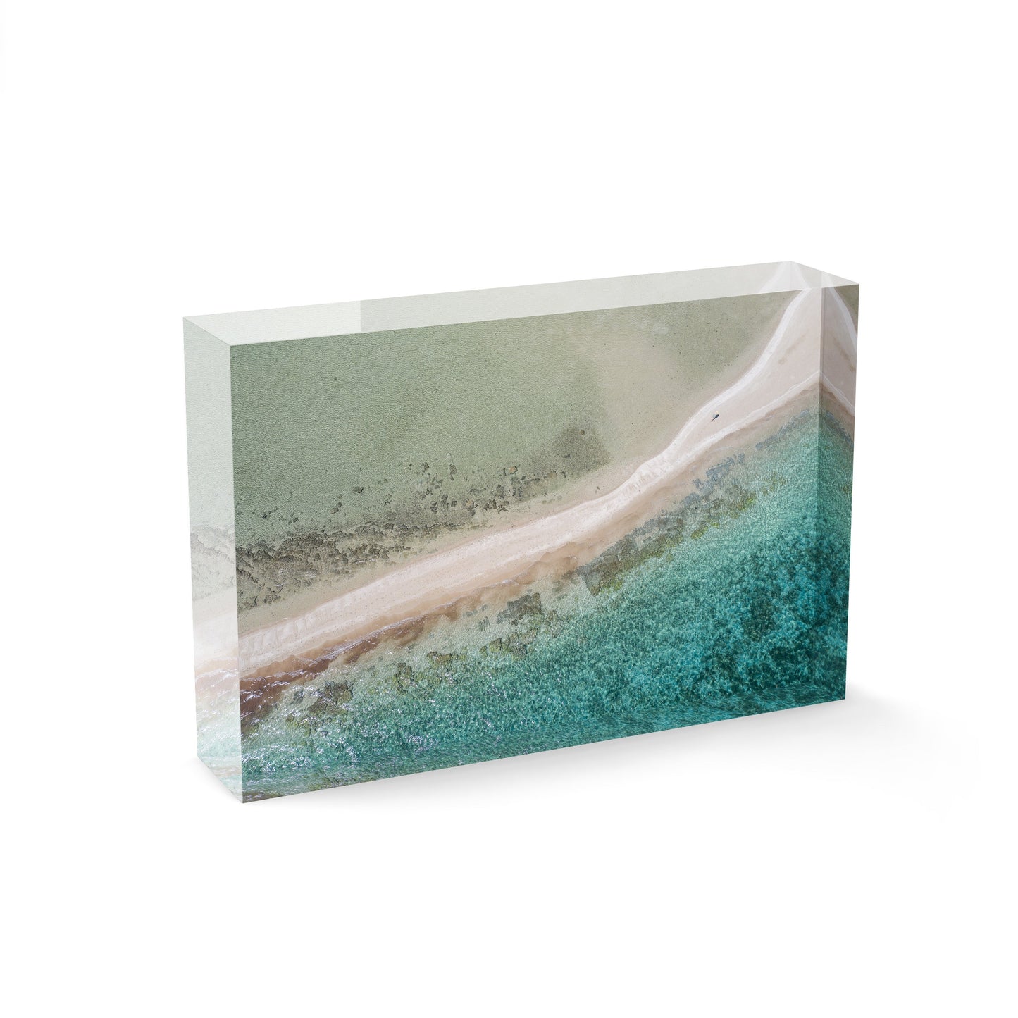 Wandering Langford Reef Sandbar - Acrylic ICE Block
