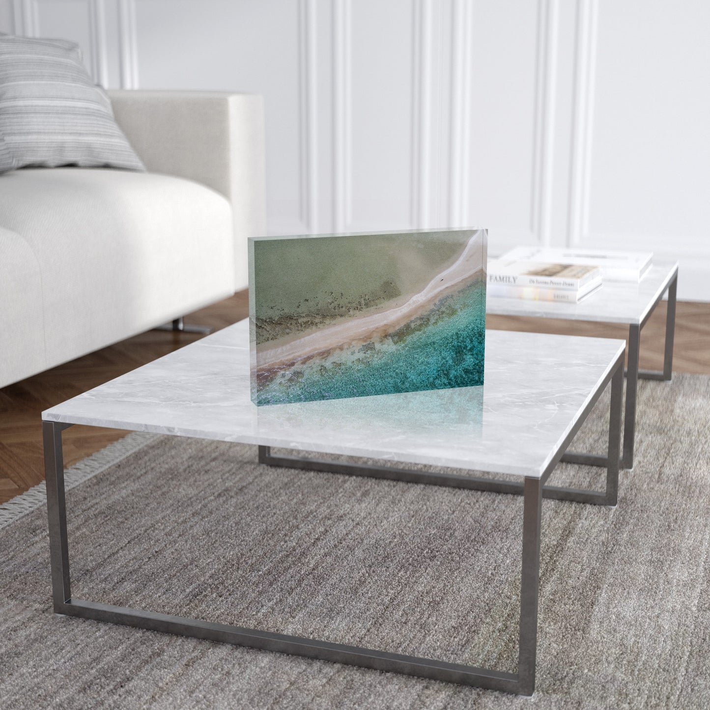 Wandering Langford Reef Sandbar - Acrylic ICE Block