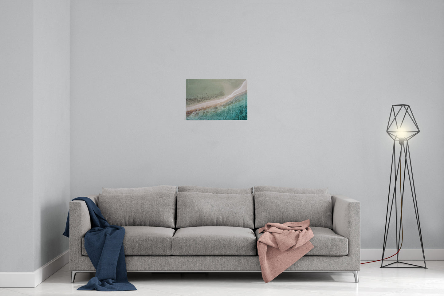 Wandering Langford Reef Sandbar - Acrylic Print