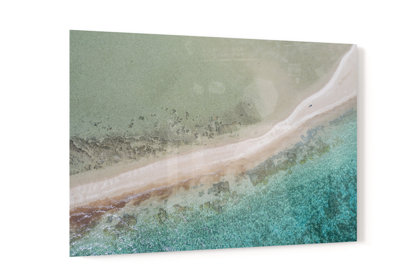Wandering Langford Reef Sandbar - Acrylic Print