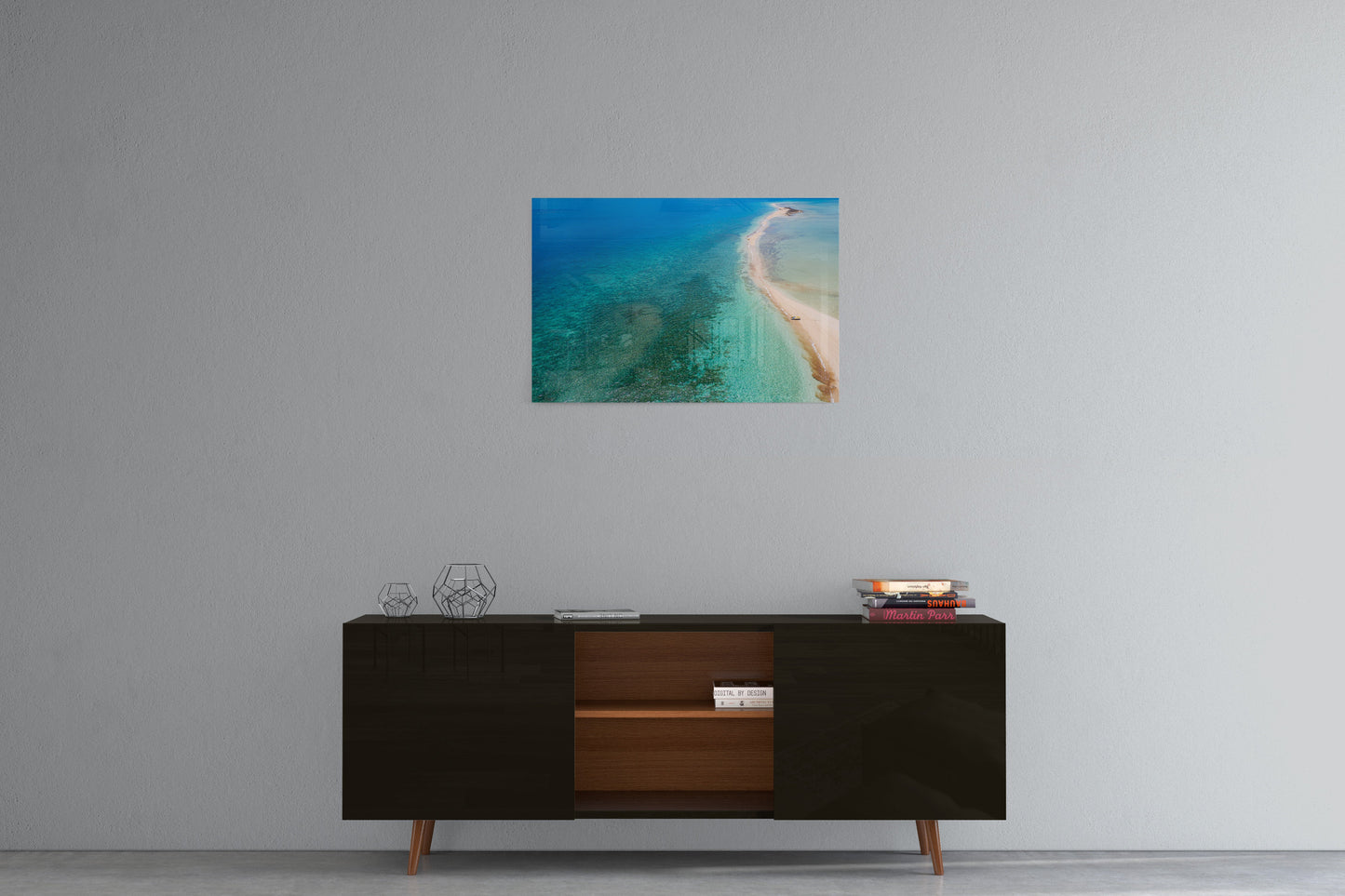 Langford Island Sandbar and Tender #2 - Acrylic Print