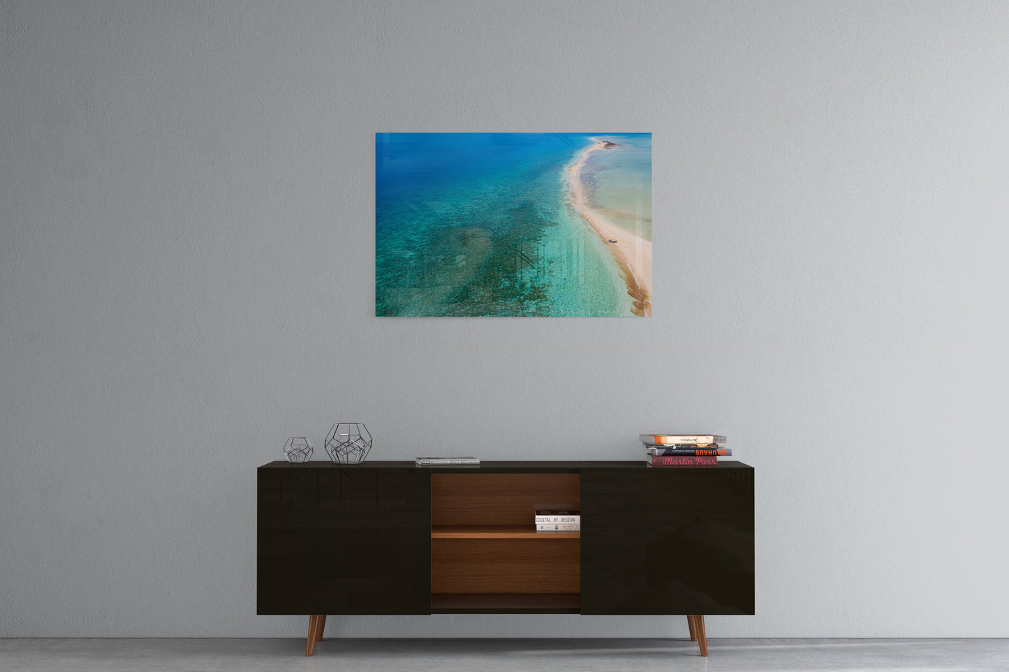 Langford Island Sandbar and Tender #2 - Acrylic Print