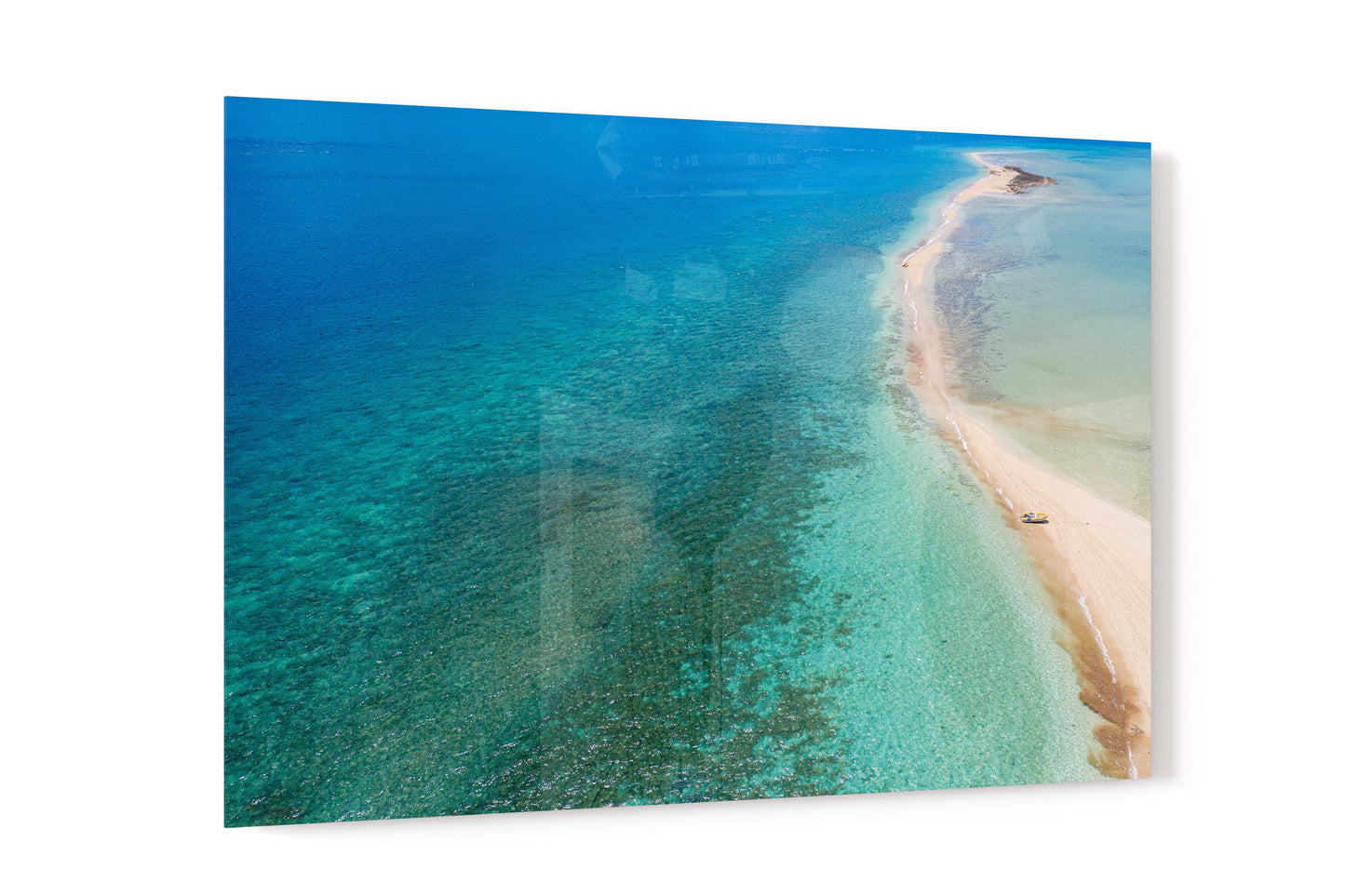 Langford Island Sandbar and Tender #2 - Acrylic Print