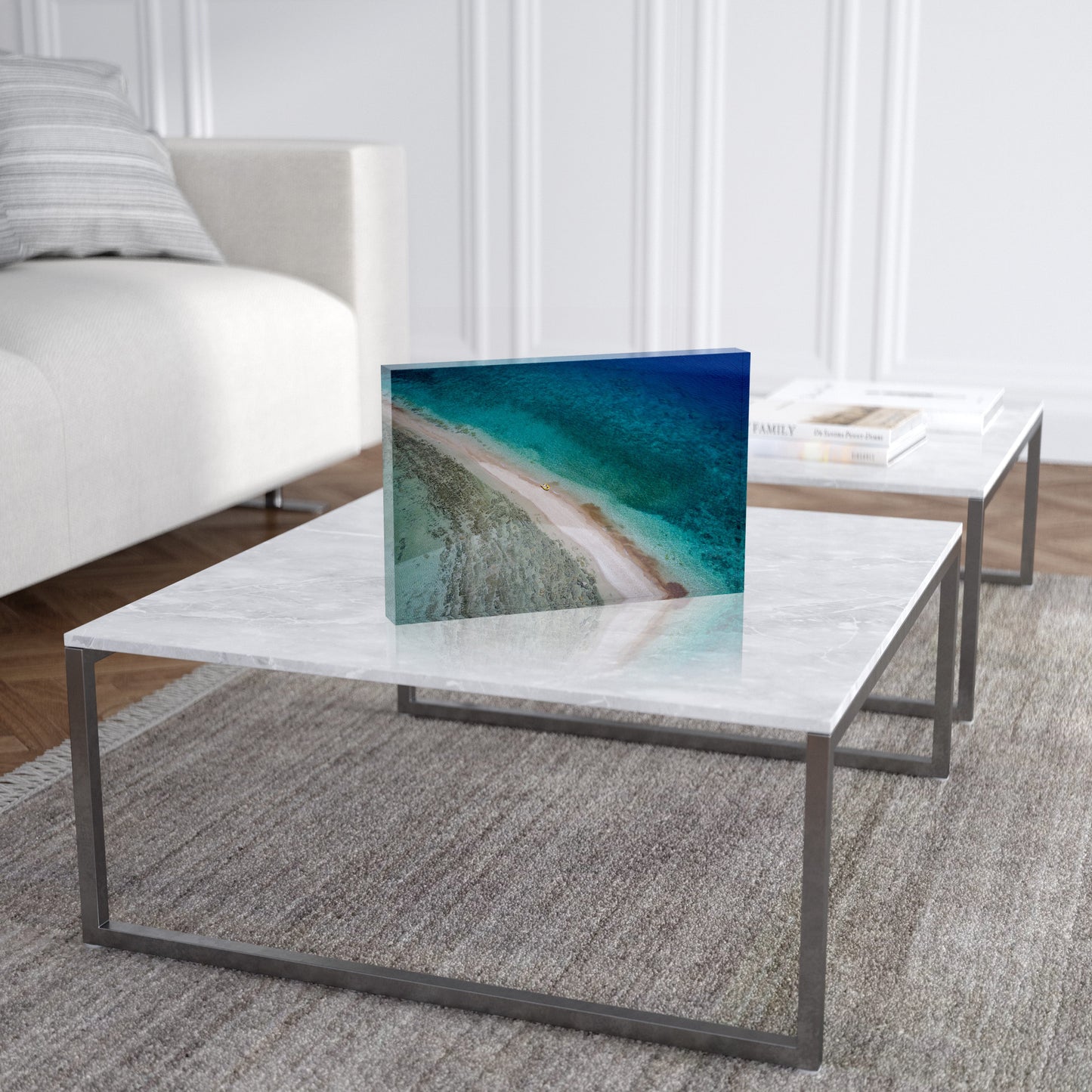 Langford Reef Sandbar - Acrylic ICE Block