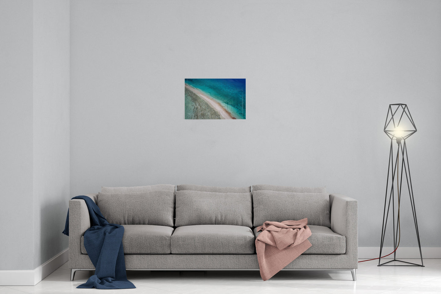 Langford Reef Sandbar - Acrylic Print