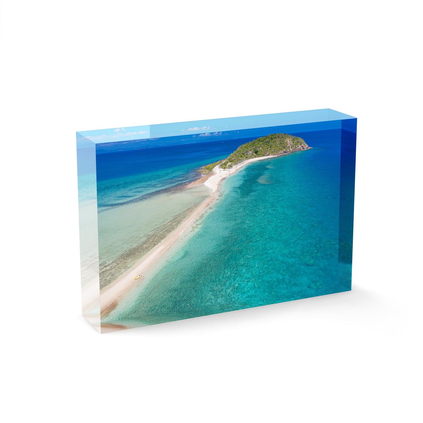 Langford Island and Reef - Acrylic ICE Block