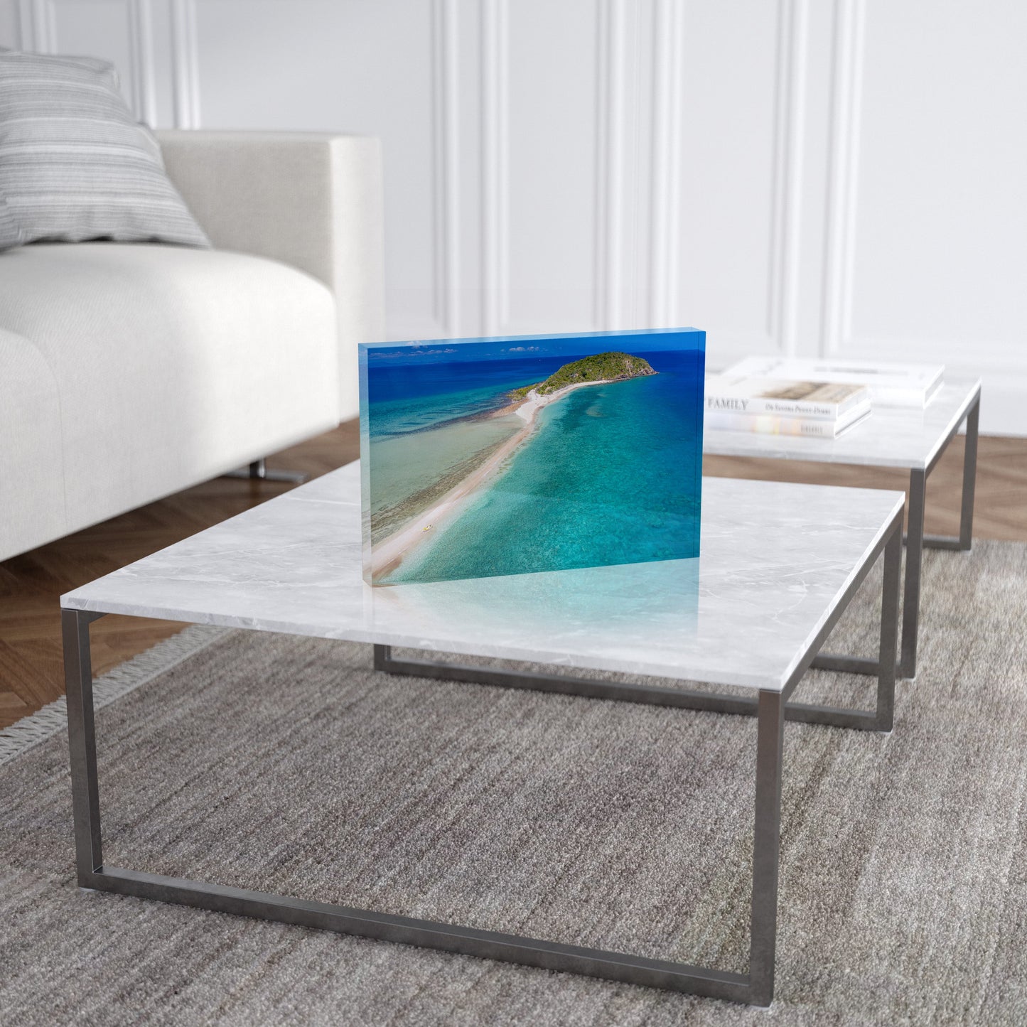 Langford Island and Reef - Acrylic ICE Block