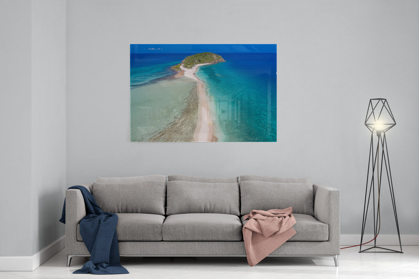 Langford Island and Reef #2 - Acrylic Print