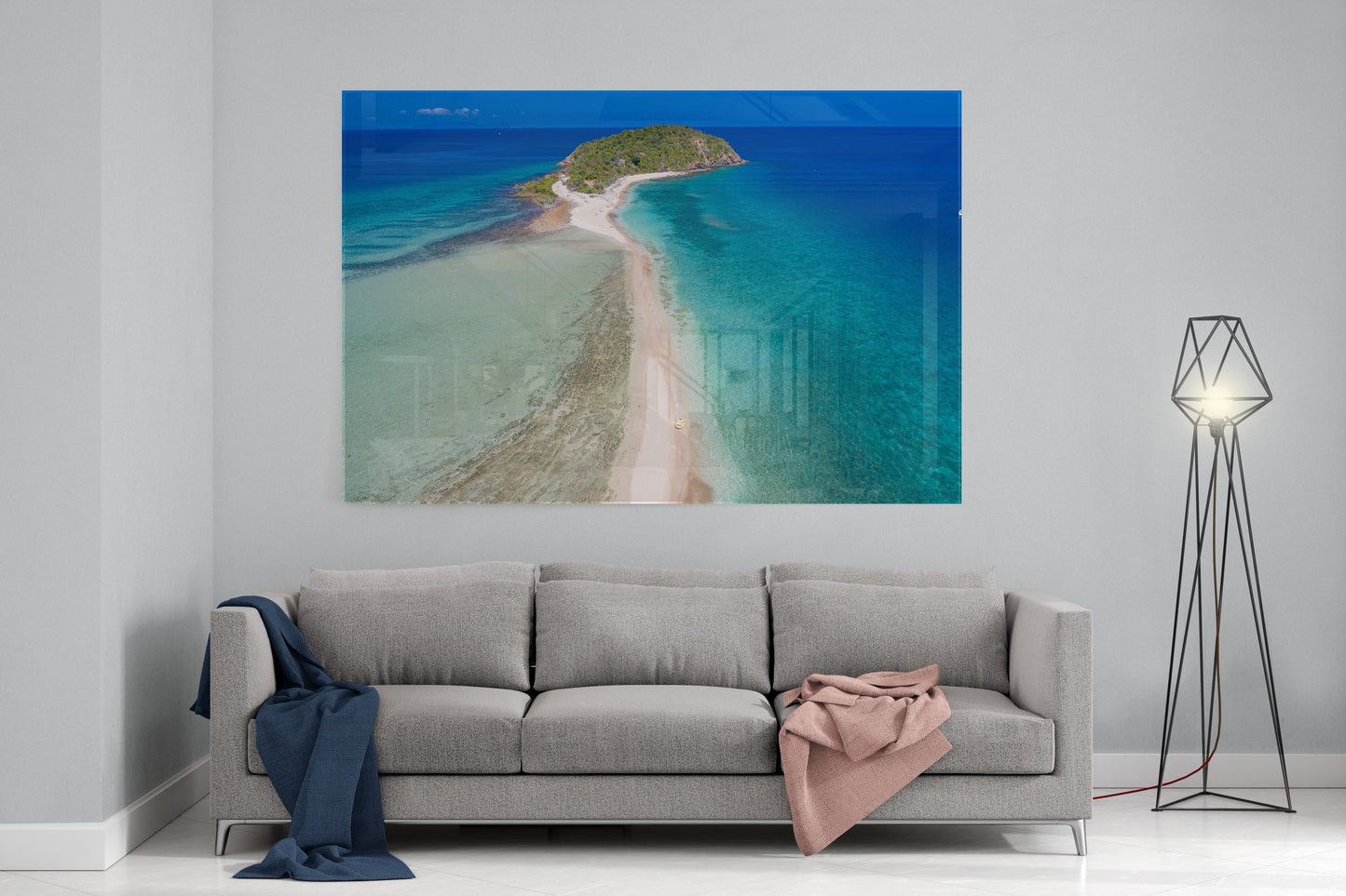Langford Island and Reef #2 - Acrylic Print