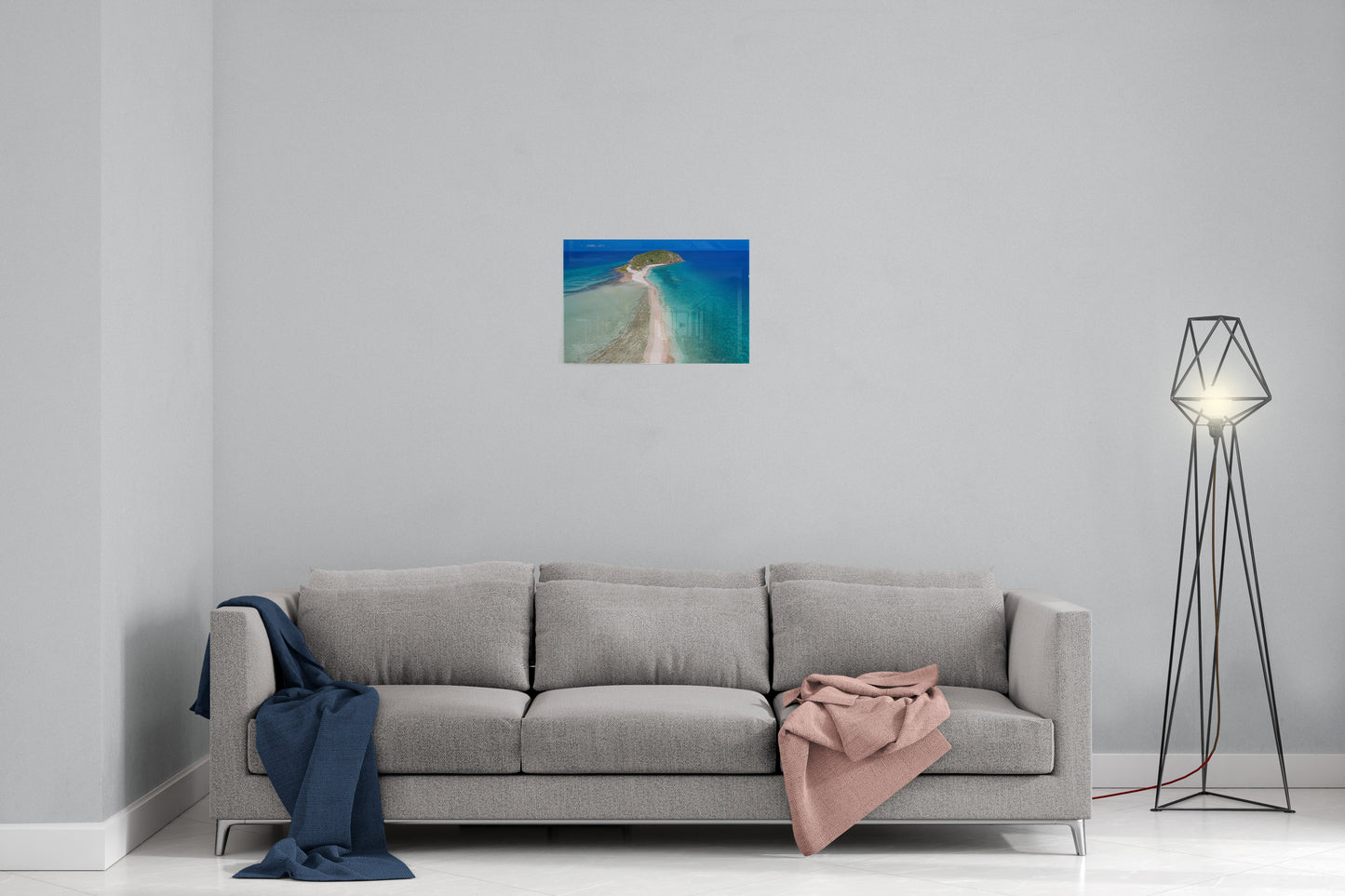 Langford Island and Reef #2 - Acrylic Print