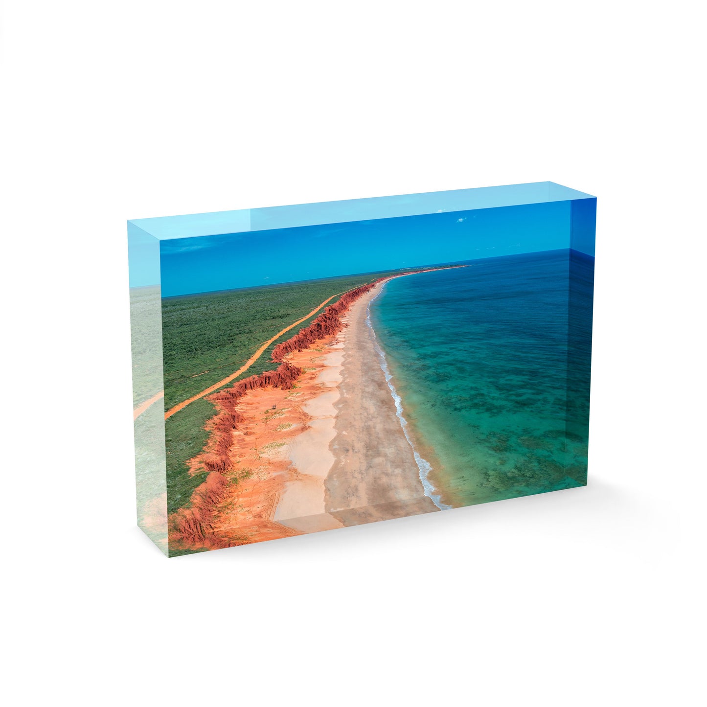 James Price Point Aerial #1 - Acrylic ICE Block