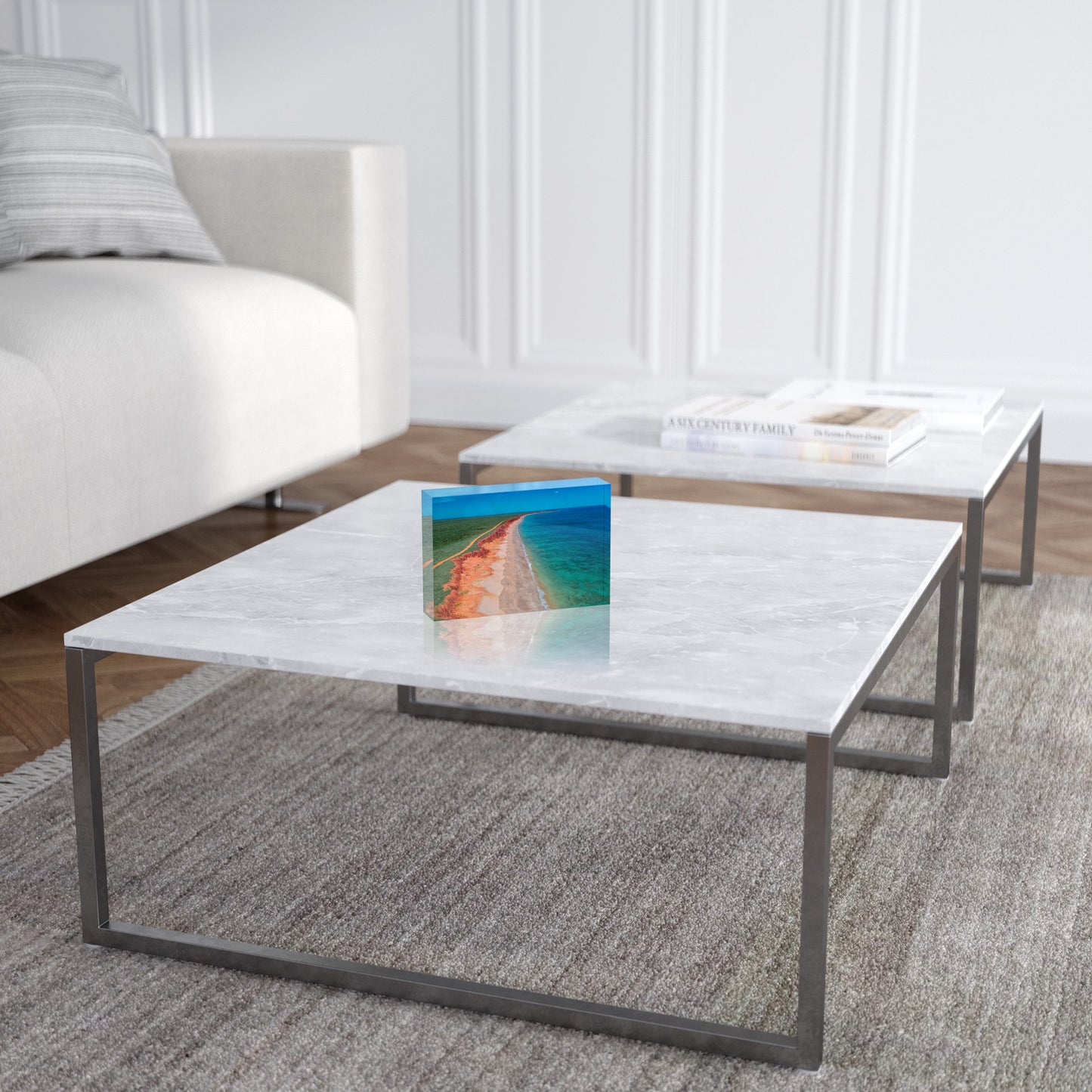 James Price Point Aerial #1 - Acrylic ICE Block