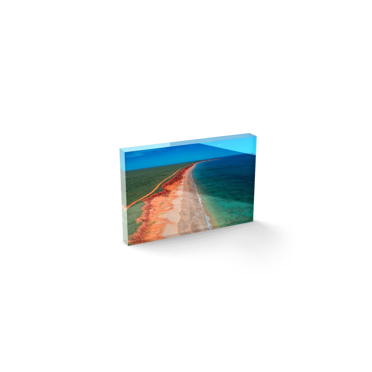 James Price Point Aerial #1 - Acrylic ICE Block