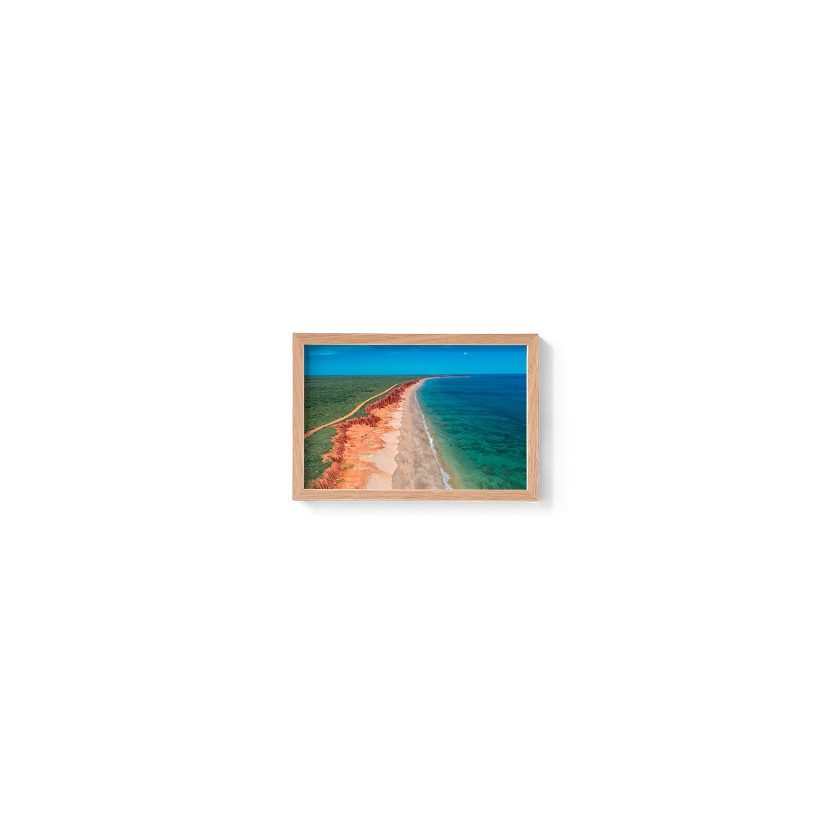 James Price Point Aerial #1 - Framed Print