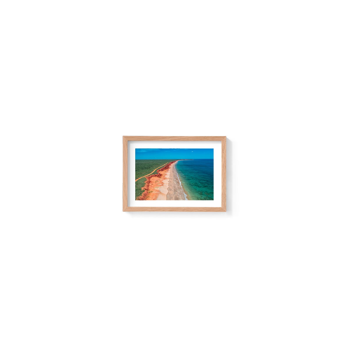 James Price Point Aerial #1 - Framed Print