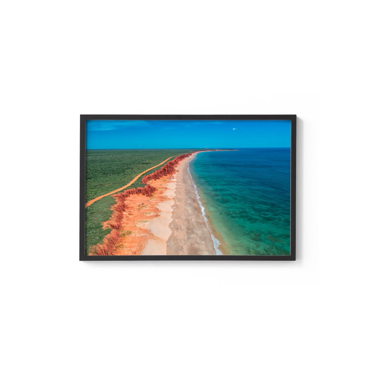 James Price Point Aerial #1 - Framed Print