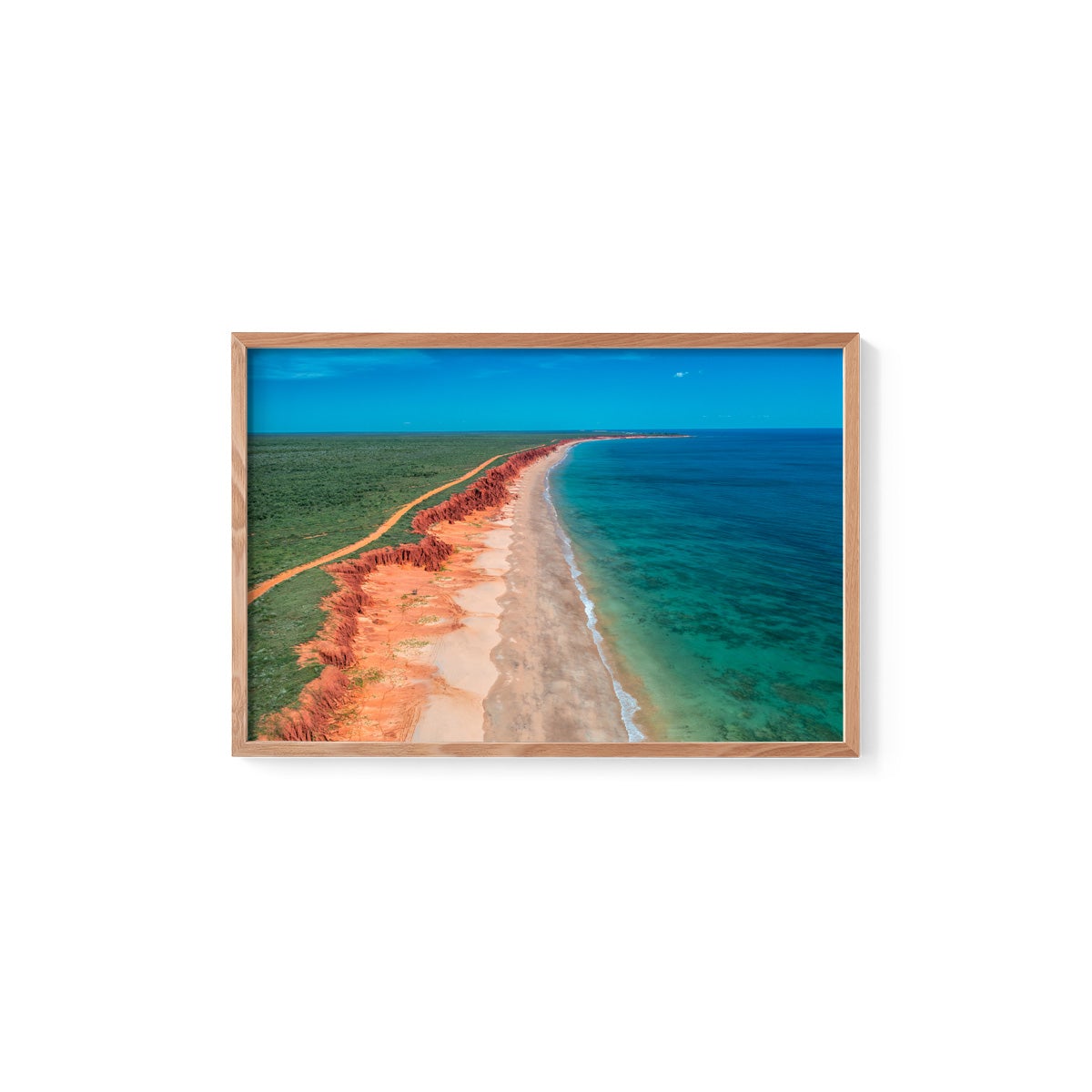 James Price Point Aerial #1 - Framed Print