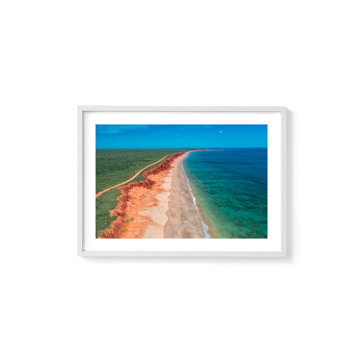 James Price Point Aerial #1 - Framed Print