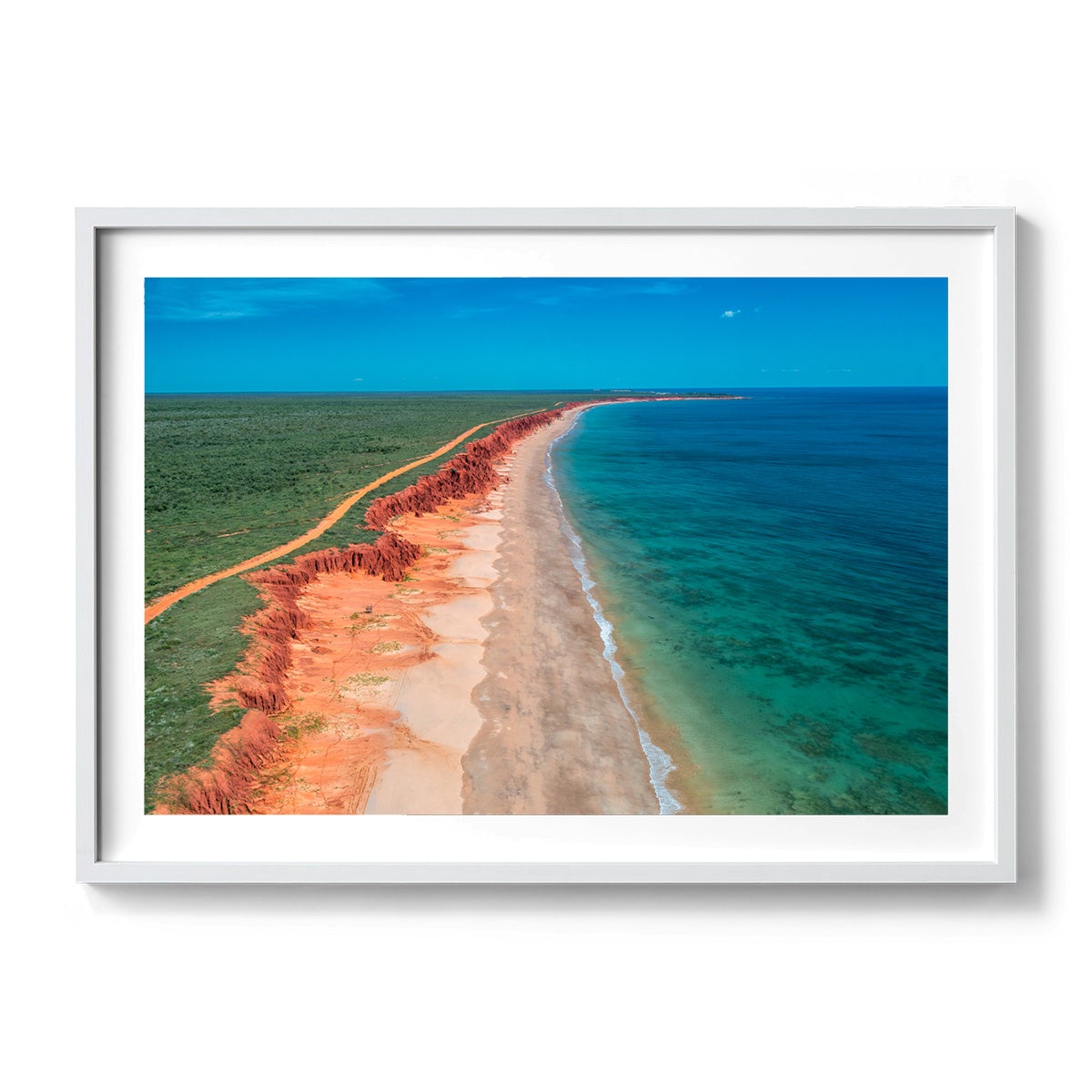 James Price Point Aerial #1 - Framed Print