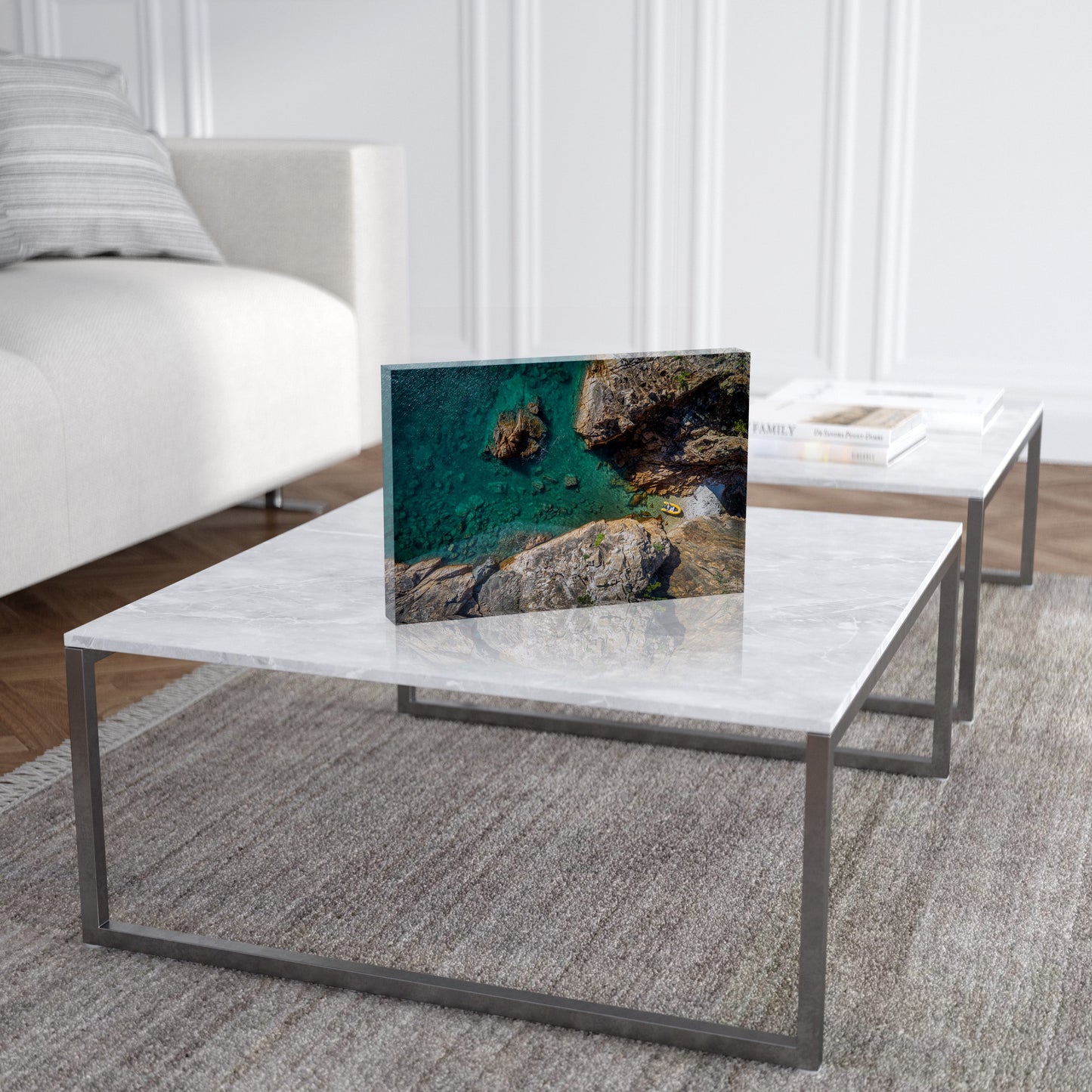Dolphin Point Beach - Acrylic ICE Block