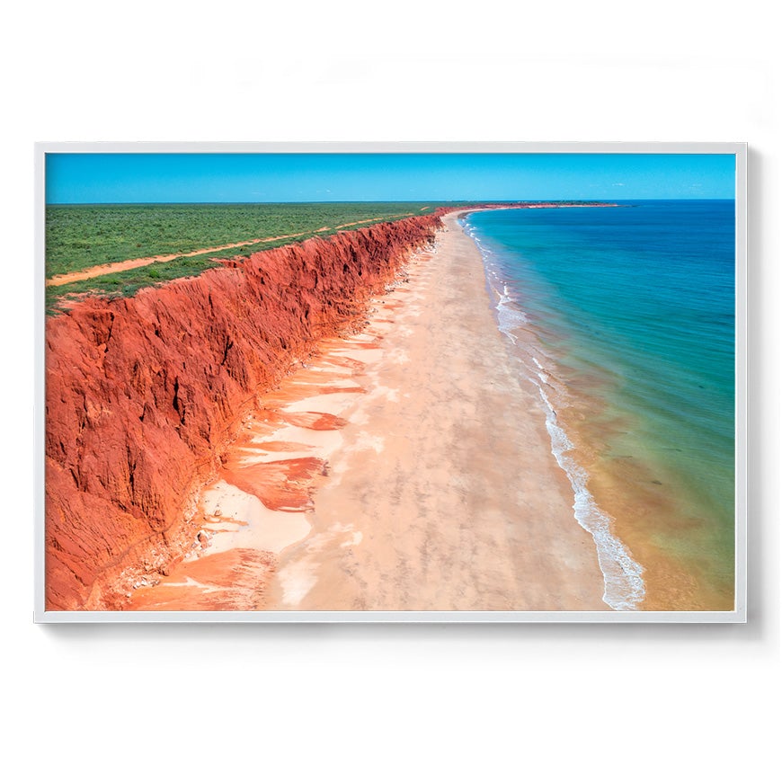 James Price Point Aerial #2 - Framed Print
