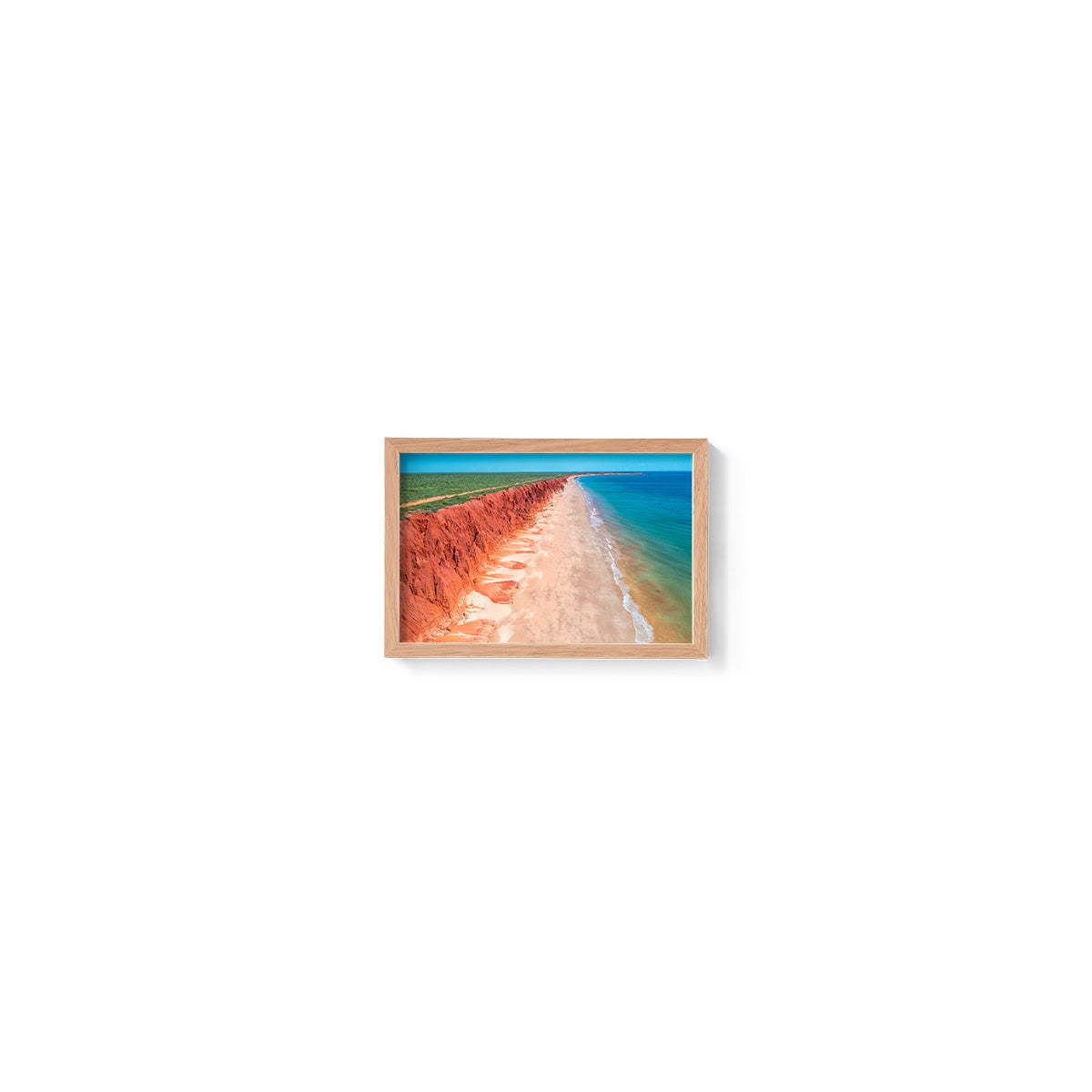 James Price Point Aerial #2 - Framed Print