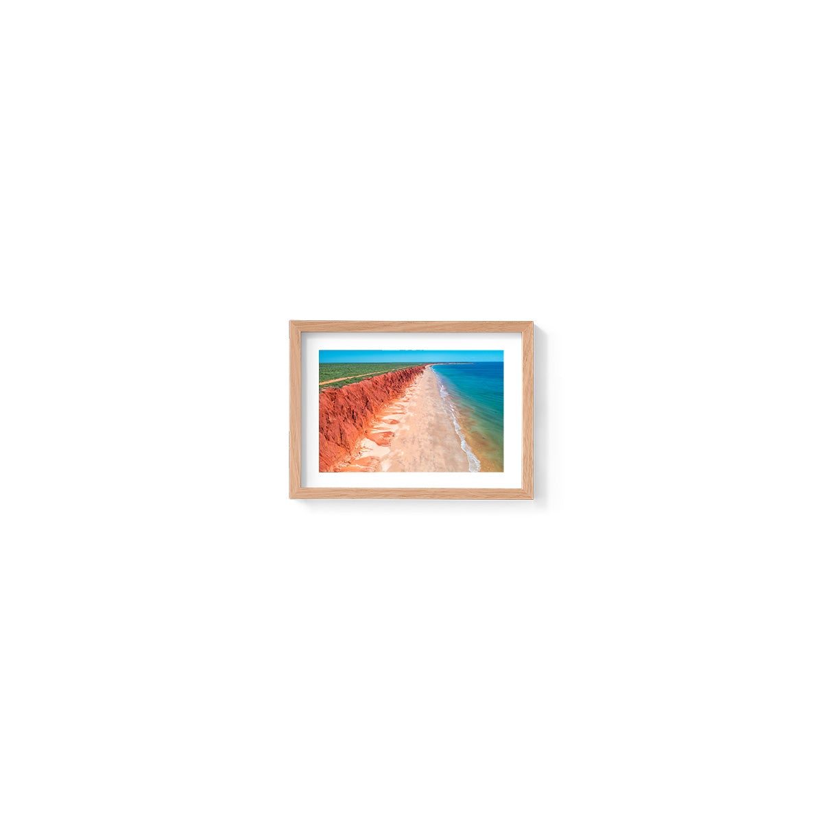 James Price Point Aerial #2 - Framed Print