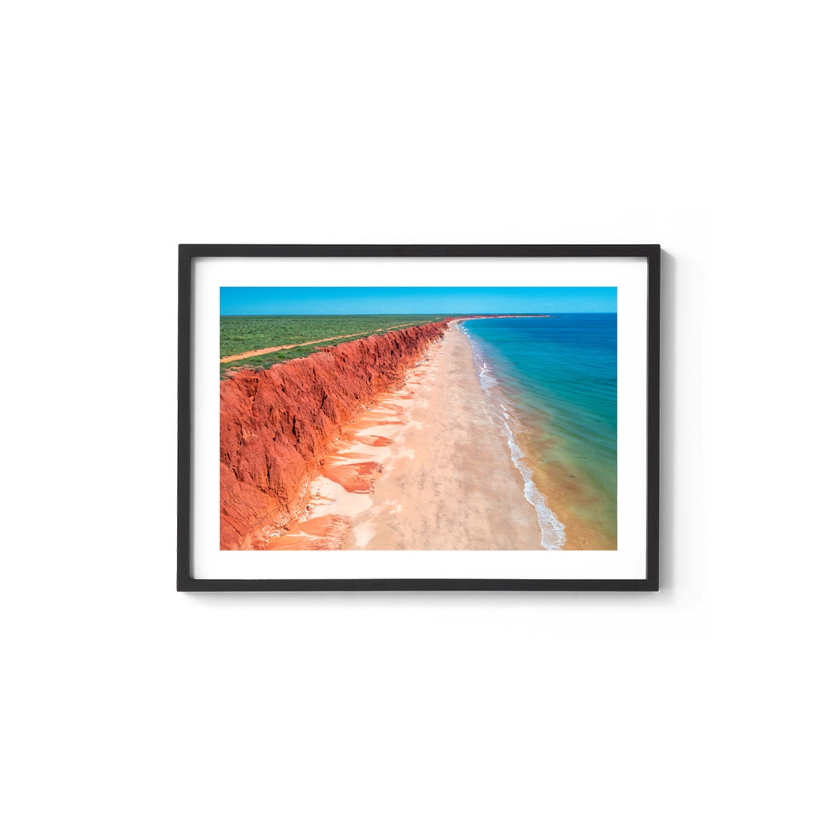 James Price Point Aerial #2 - Framed Print