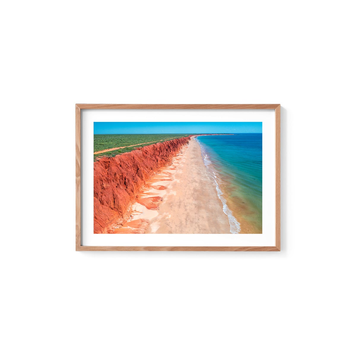 James Price Point Aerial #2 - Framed Print